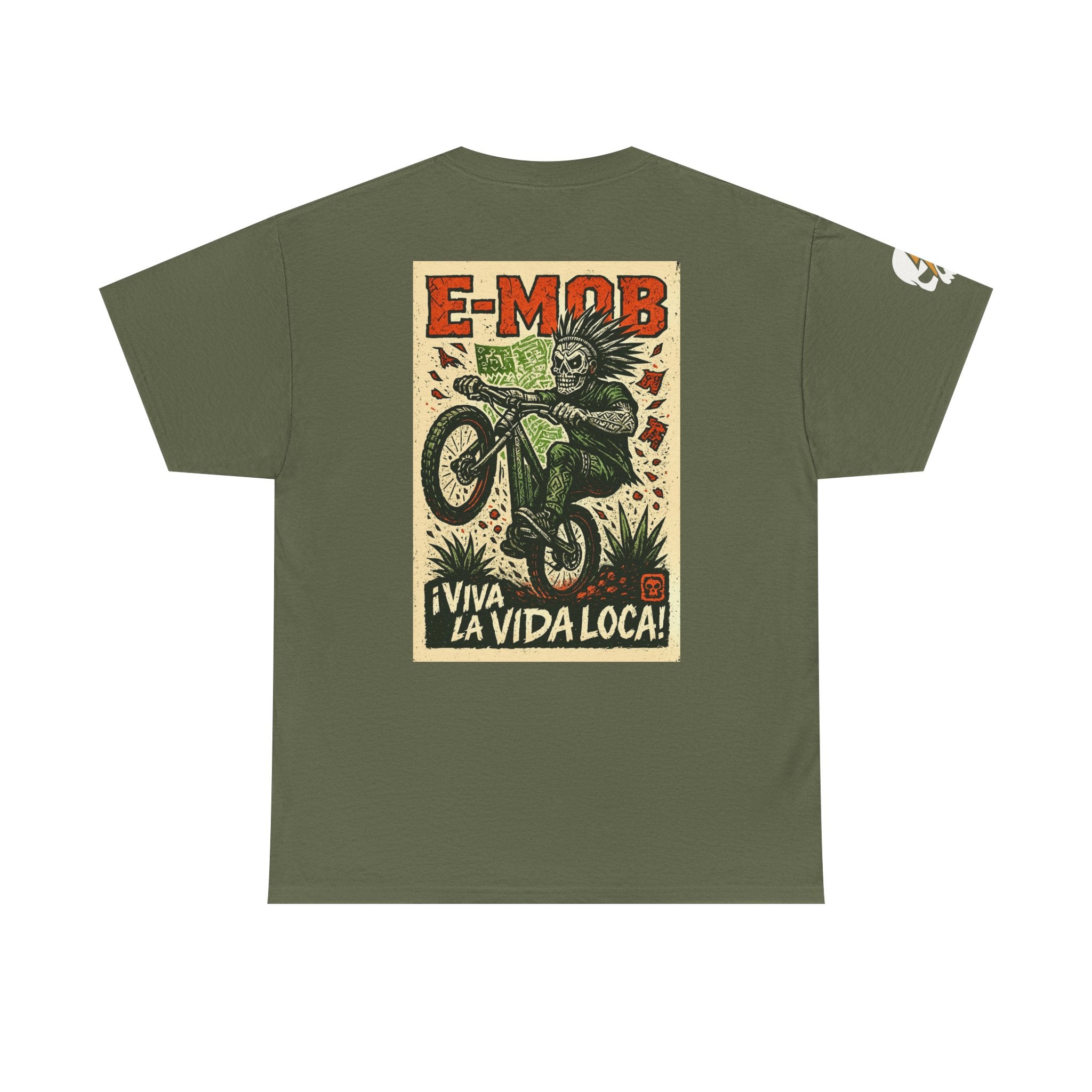 E-Mob La Vida Loca Tee — E-Bike Passport Collection Graphic T-Shirt