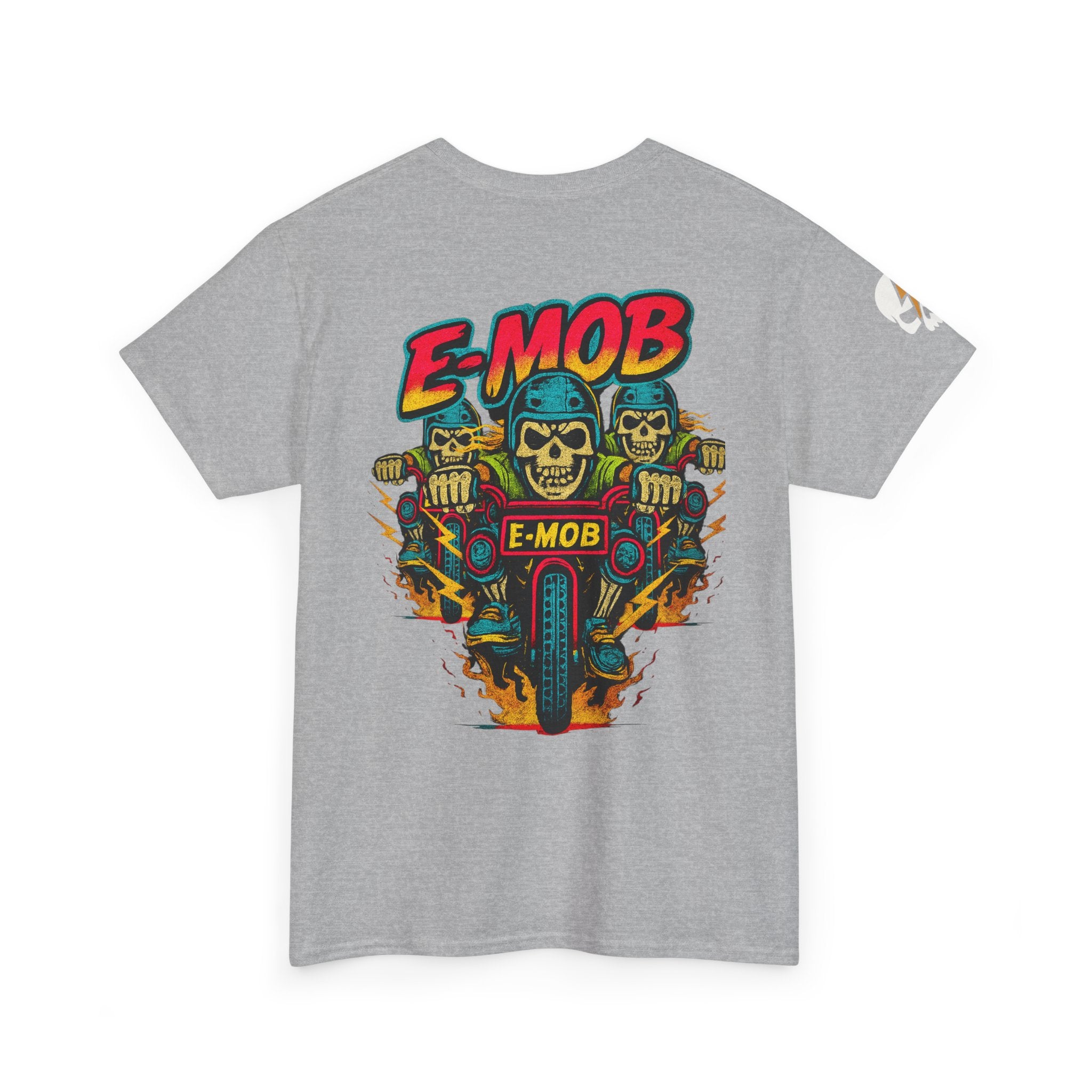 E-Mob Gang Tee — E-Bike Retro Neon Graphic T-Shirt