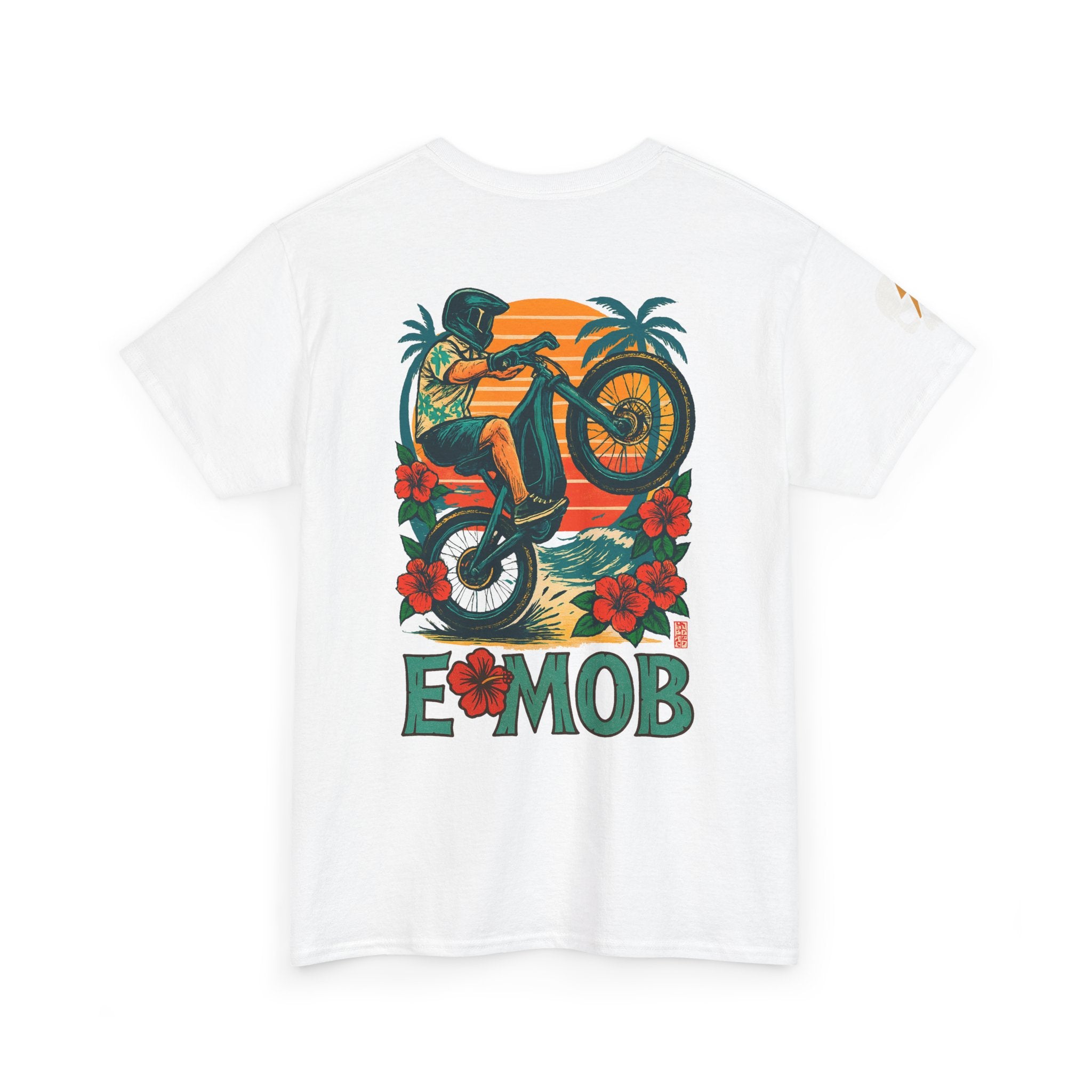 E-Mob Aloha Tee — Passport Collection E-Bike Graphic T-Shirt