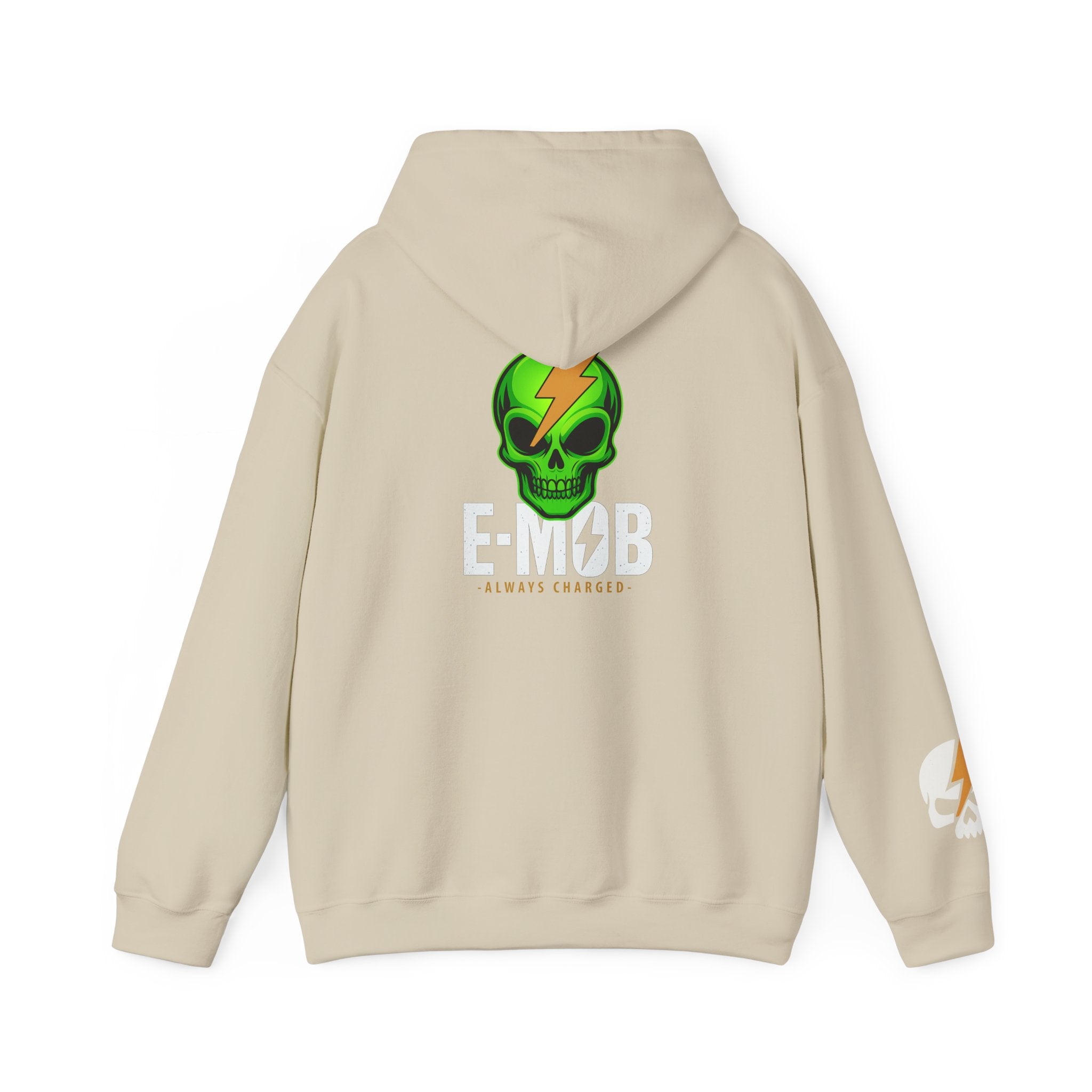 E-Mob Alien Skull Hoodie - E-Bike Core Collection Hoodie