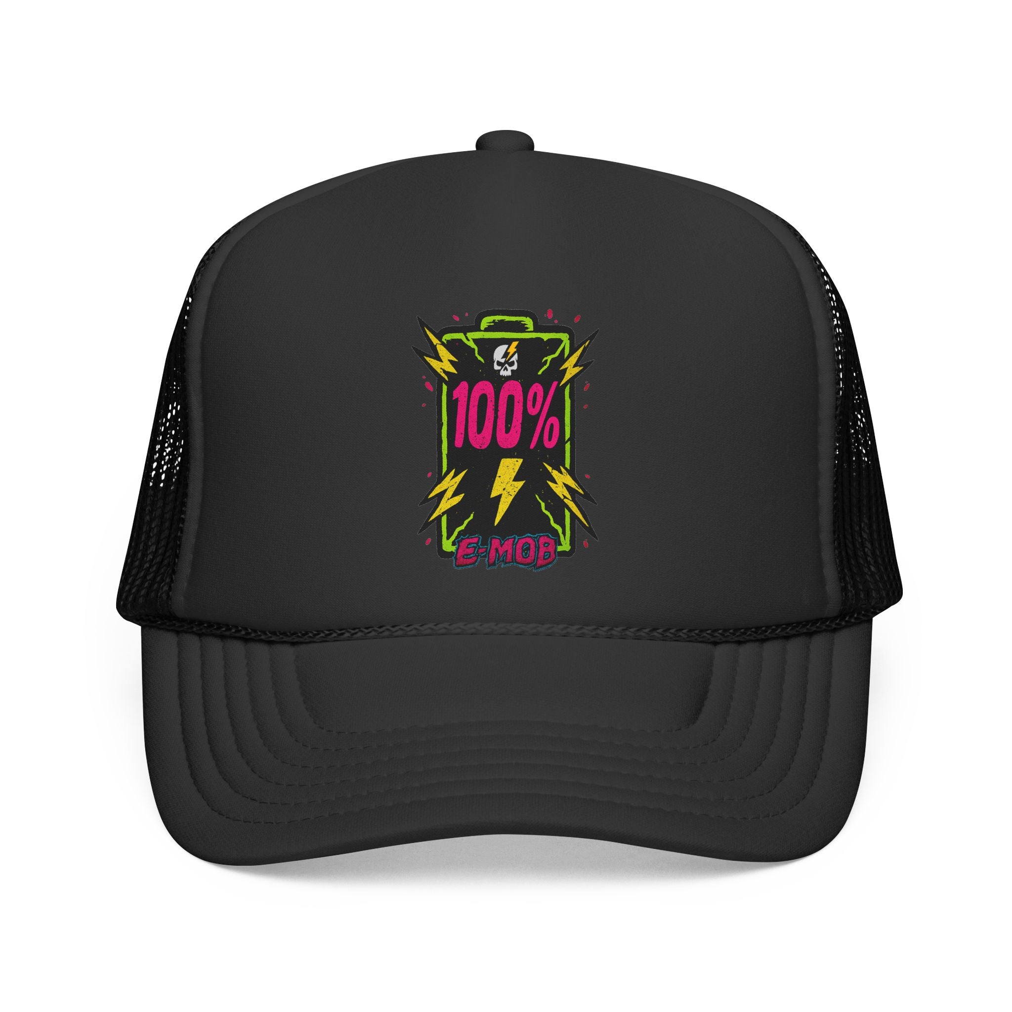 E-Mob Charged Cap - Retro Neon Collection Trucker Cap