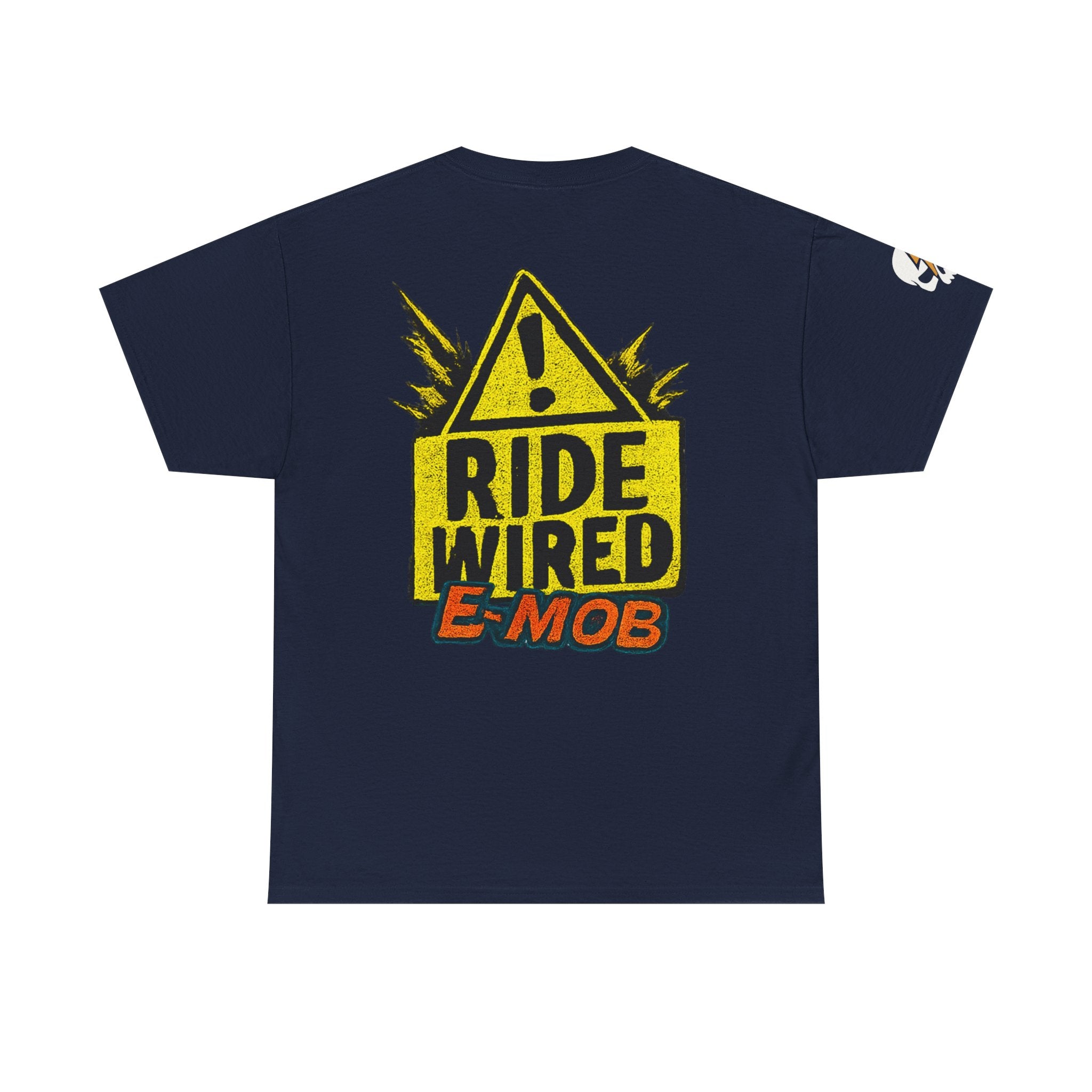 E-Mob Ride Wired Tee — E-Bike Retro Neon Collection Graphic T-Shirt