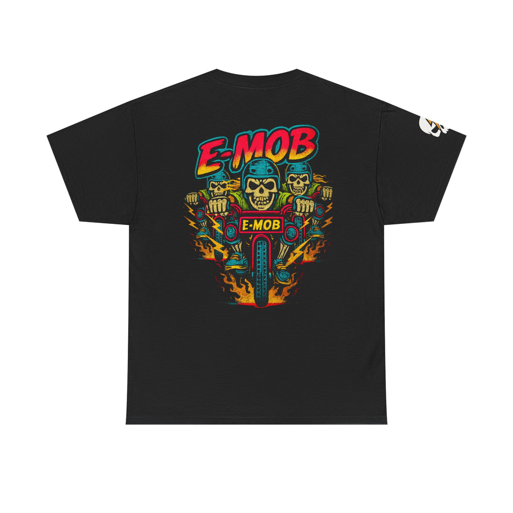 E-Mob Gang Tee — E-Bike Retro Neon Graphic T-Shirt