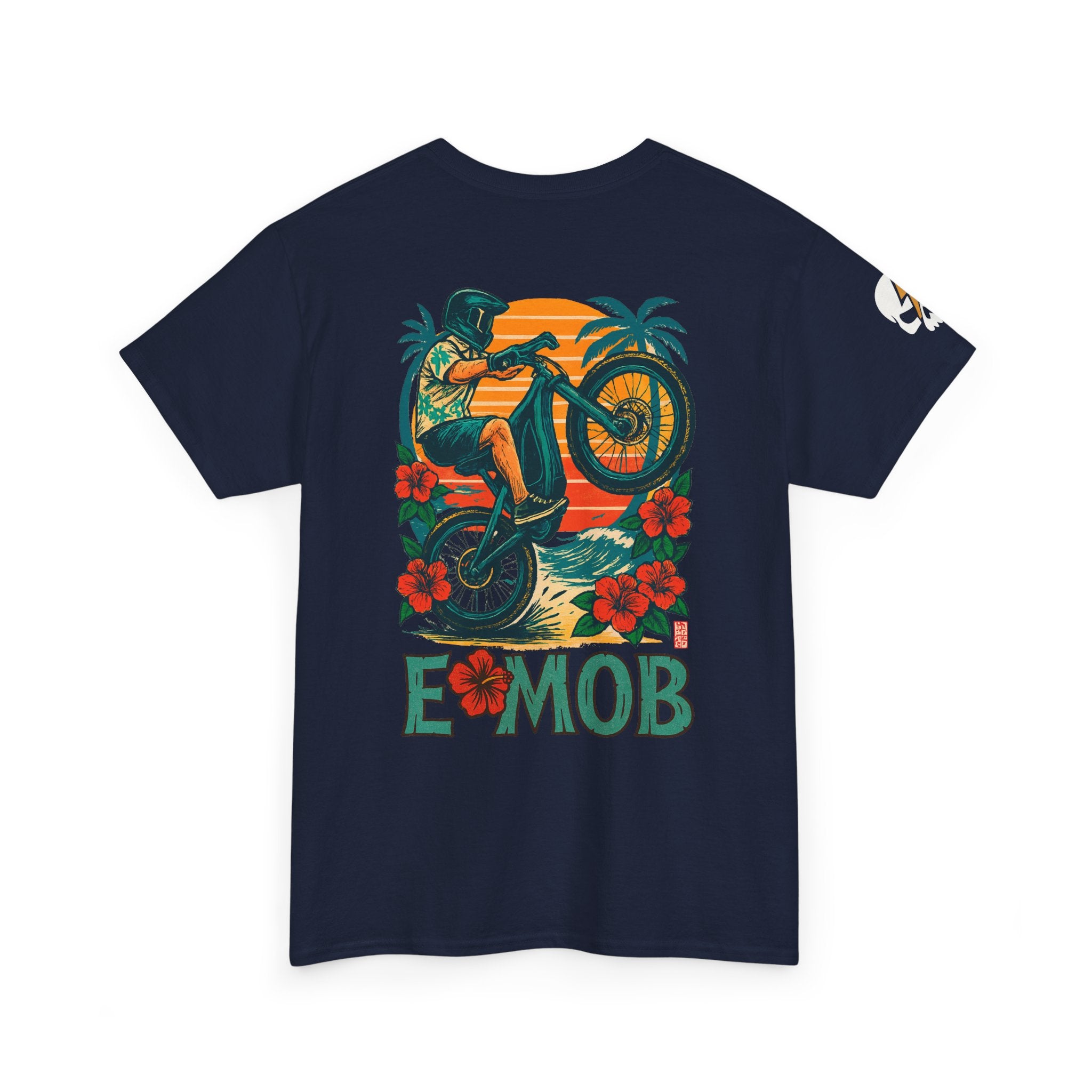 E-Mob Aloha Tee — Passport Collection E-Bike Graphic T-Shirt