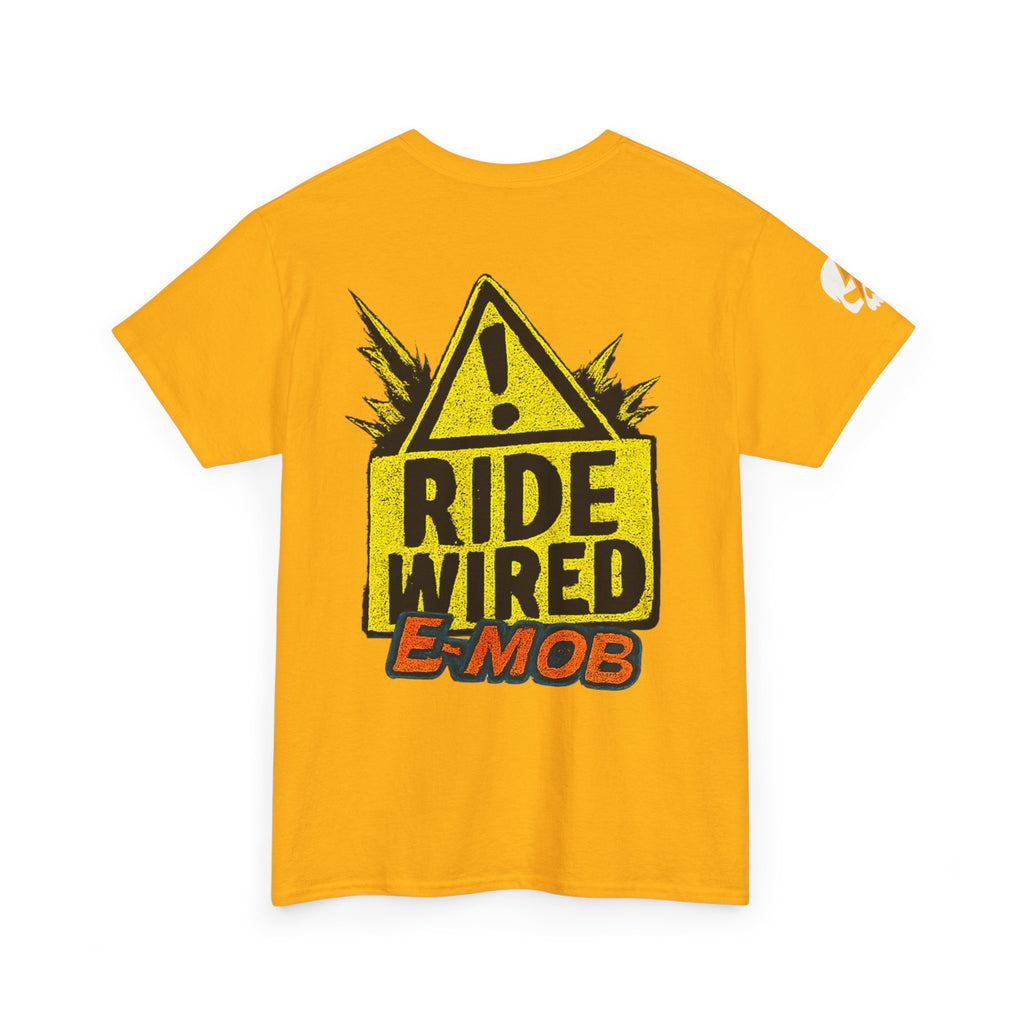 E-Mob Ride Wired Tee — E-Bike Retro Neon Collection Graphic T-Shirt