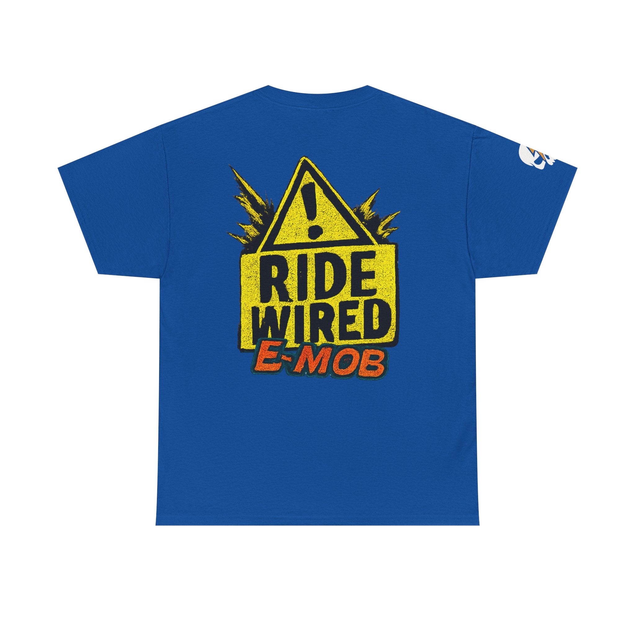 E-Mob Ride Wired Tee — E-Bike Retro Neon Collection Graphic T-Shirt