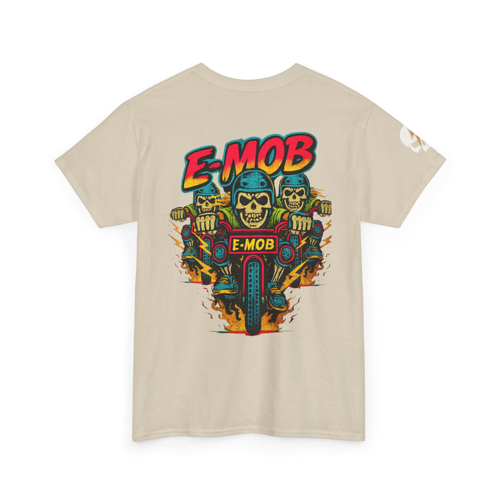 E-Mob Gang Tee — E-Bike Retro Neon Graphic T-Shirt