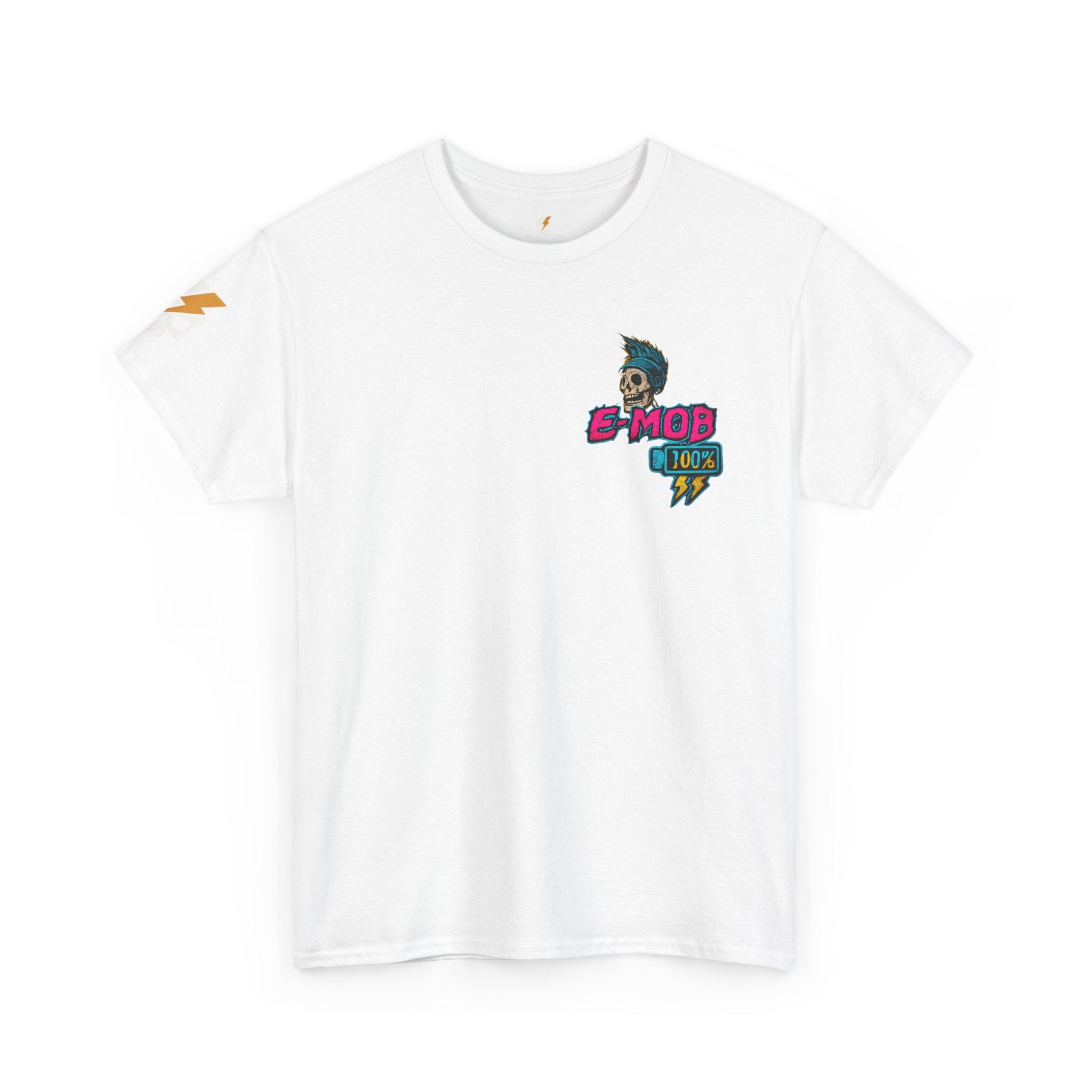 E-Mob Punk V2 Tee — E-Bike Retro Neon Graphic T-Shirt