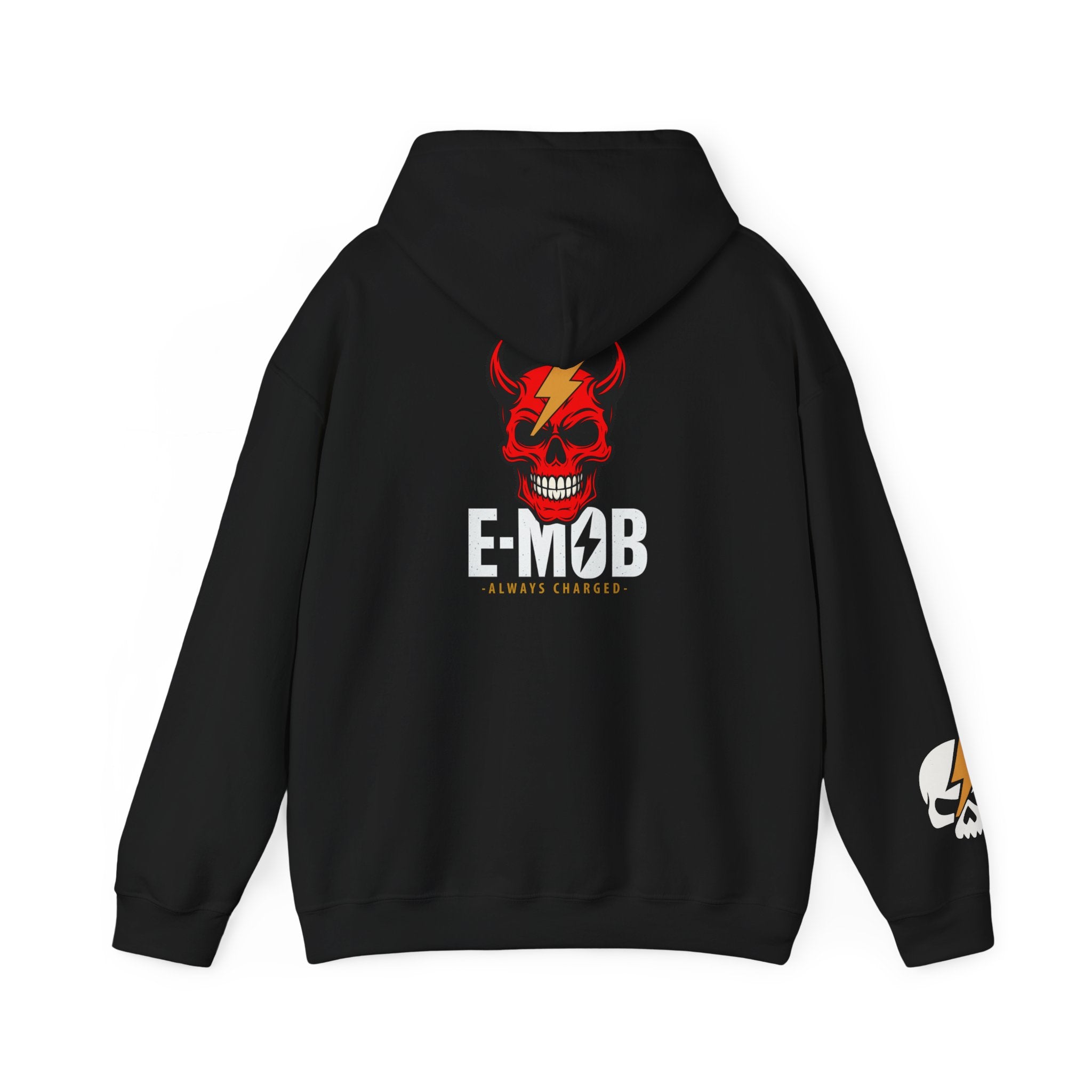 E-Mob Devil Skull Hoodie - E-Bike Core Collection Hoodie