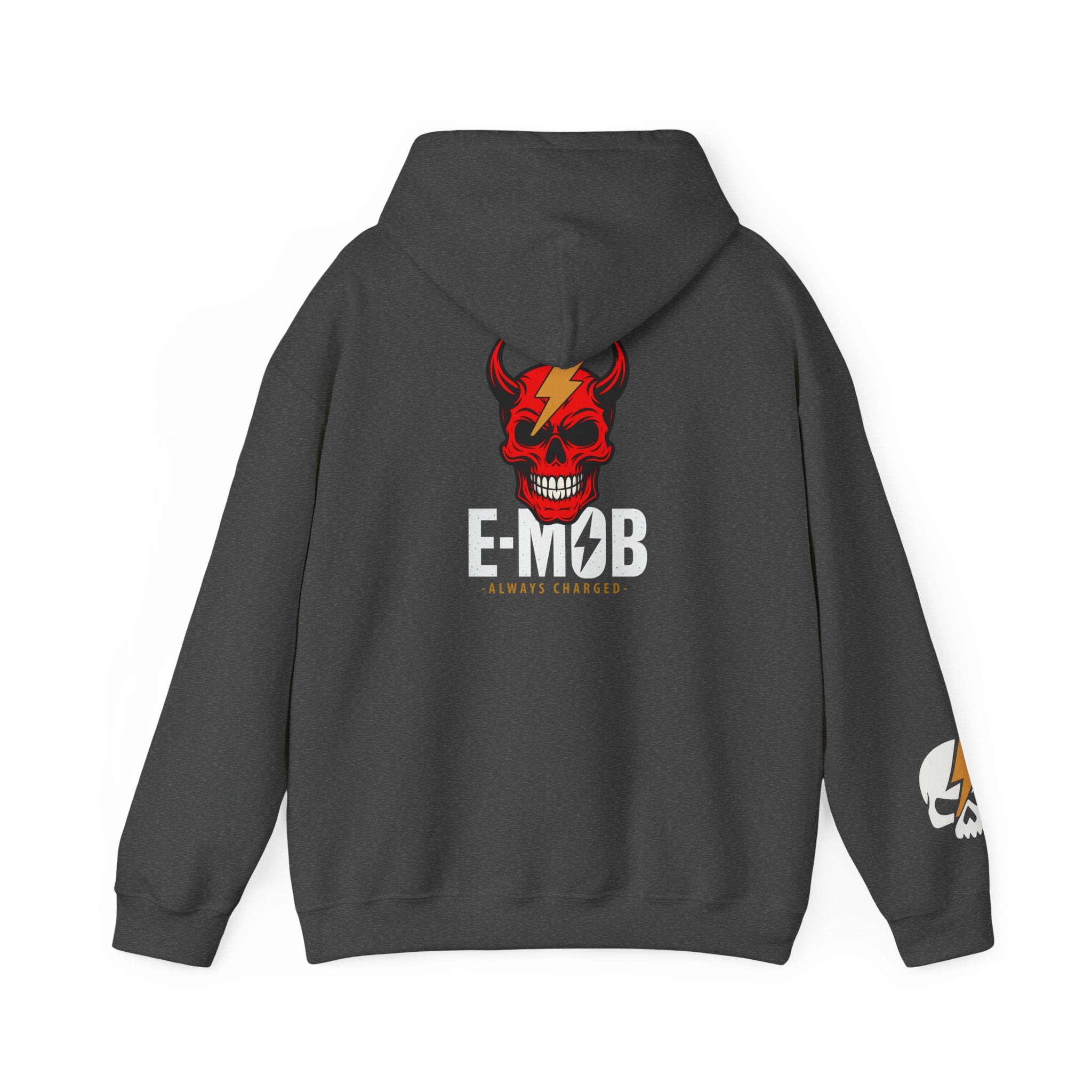 E-Mob Devil Skull Hoodie - E-Bike Core Collection Hoodie