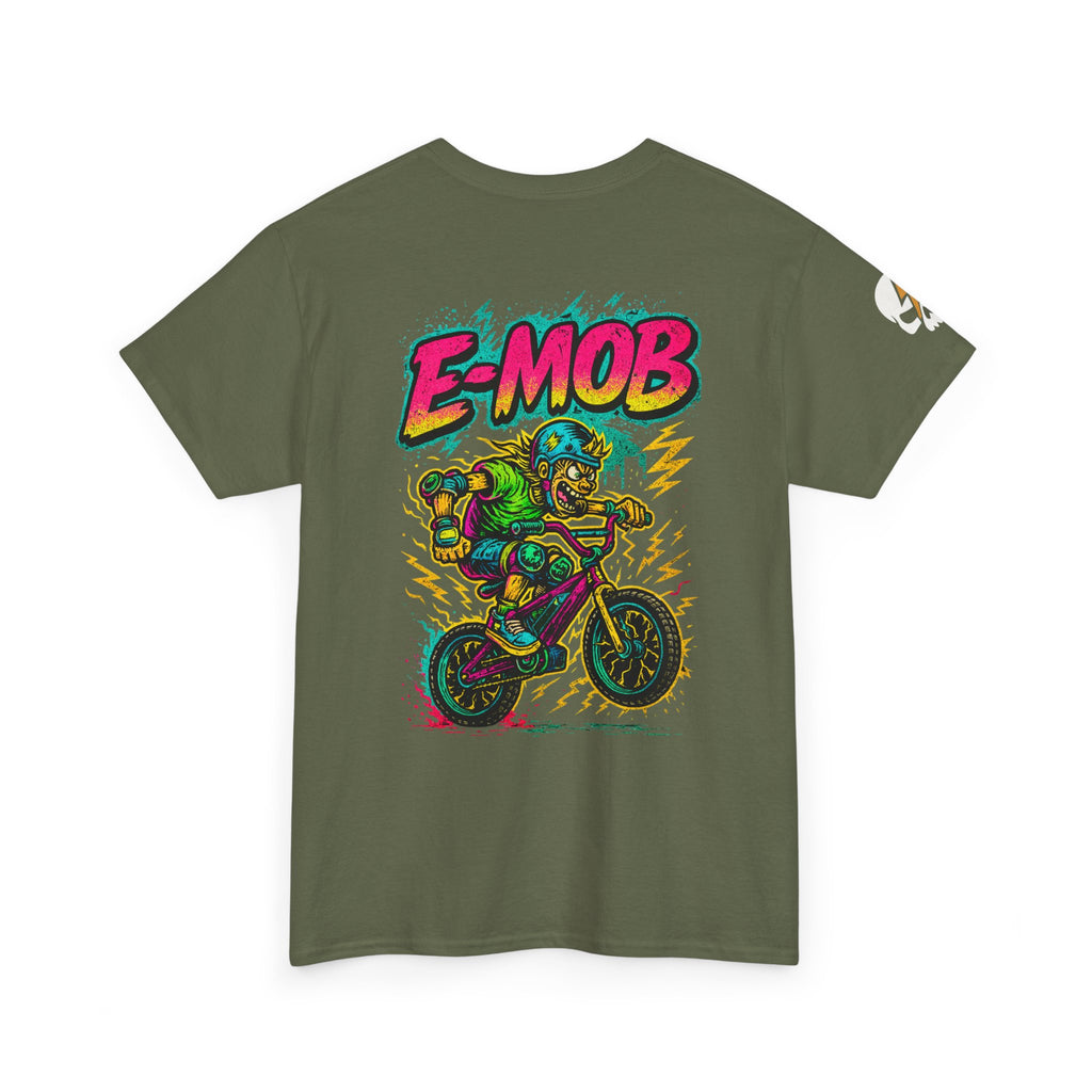 E-Mob Punk Tee — E-Bike Retro Neon Collection Graphic T-Shirt