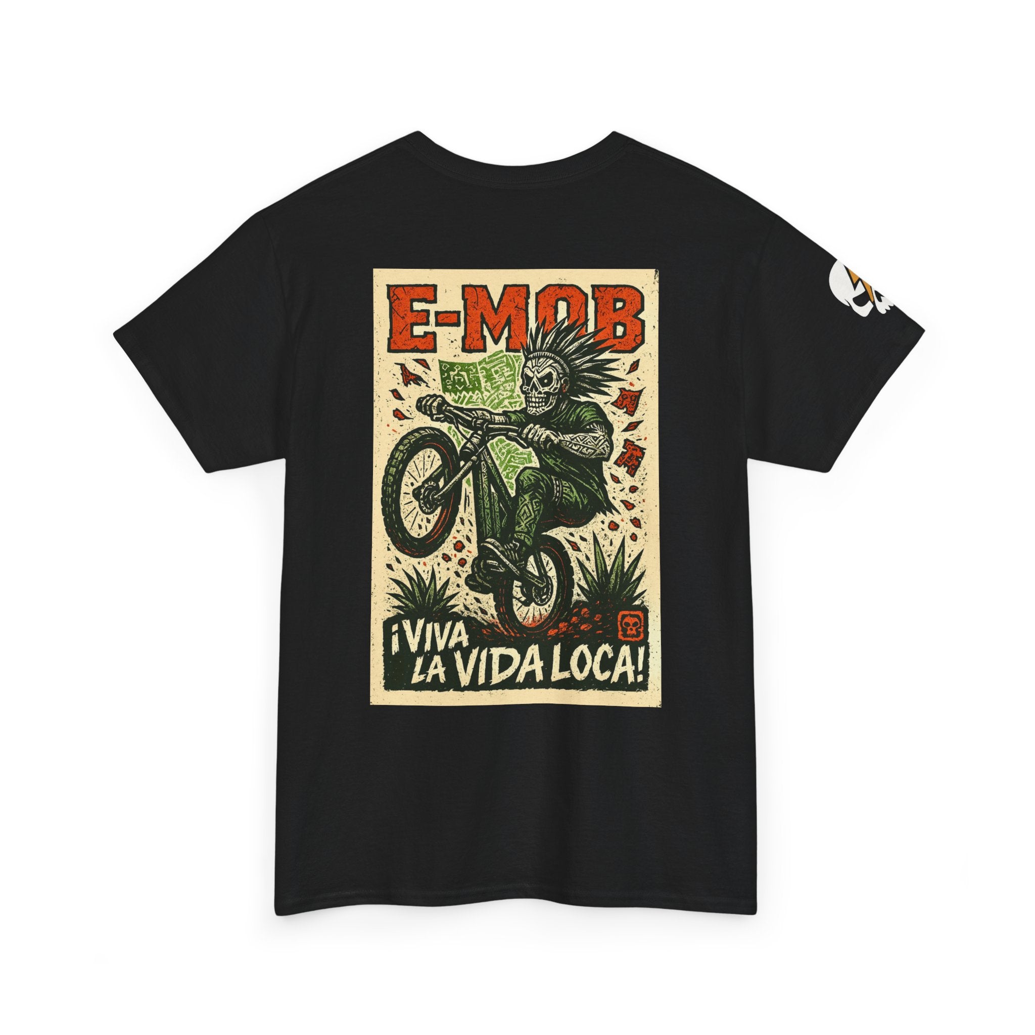 E-Mob La Vida Loca Tee — E-Bike Passport Collection Graphic T-Shirt