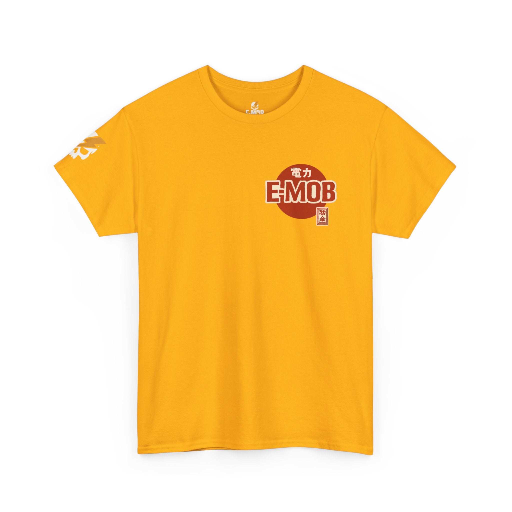 E-Mob Rising Sun Tee — E-Bike Passport Collection Graphic T-Shirt