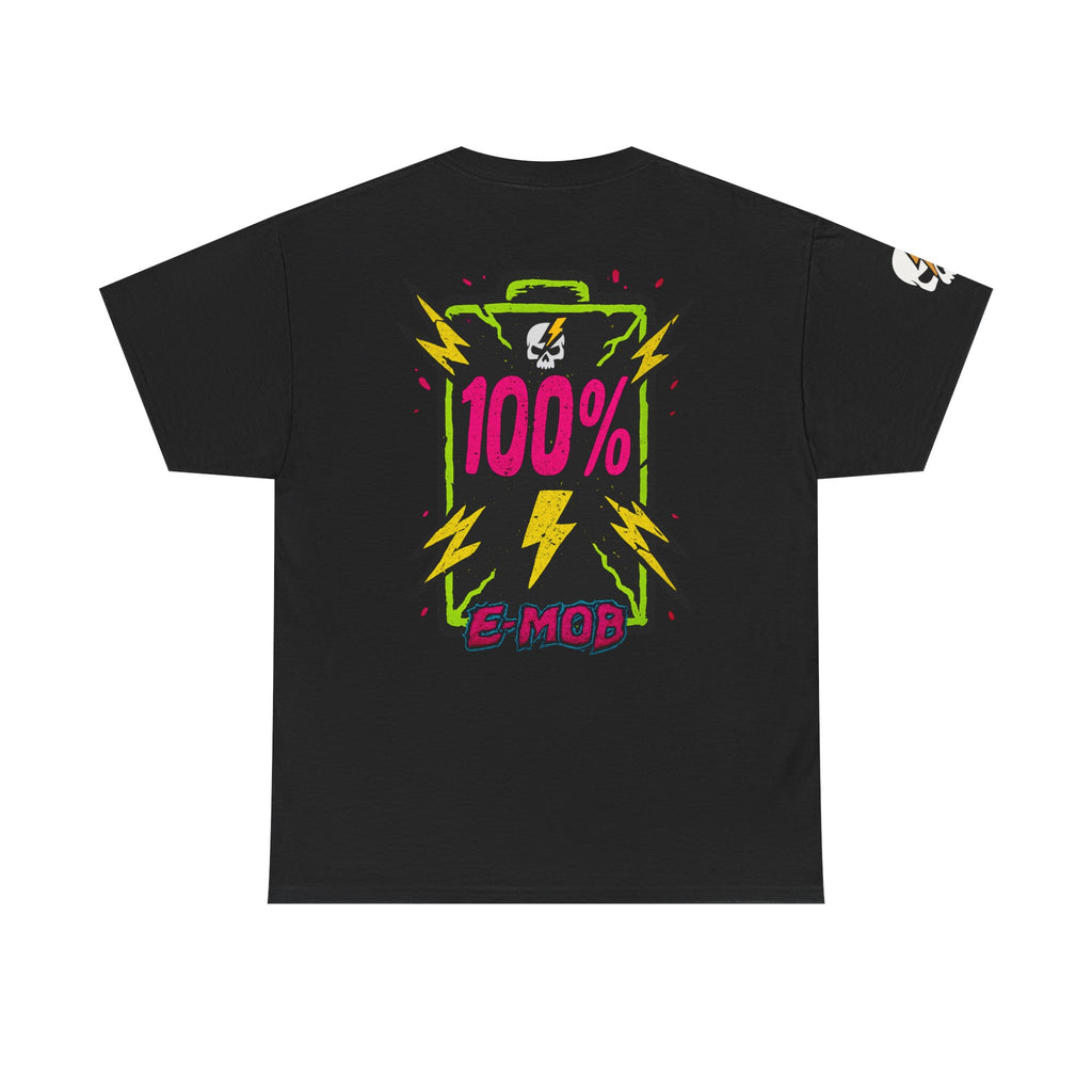 E-Mob Charged Tee — E-Bike Retro Neon Collection Graphic T-Shirt
