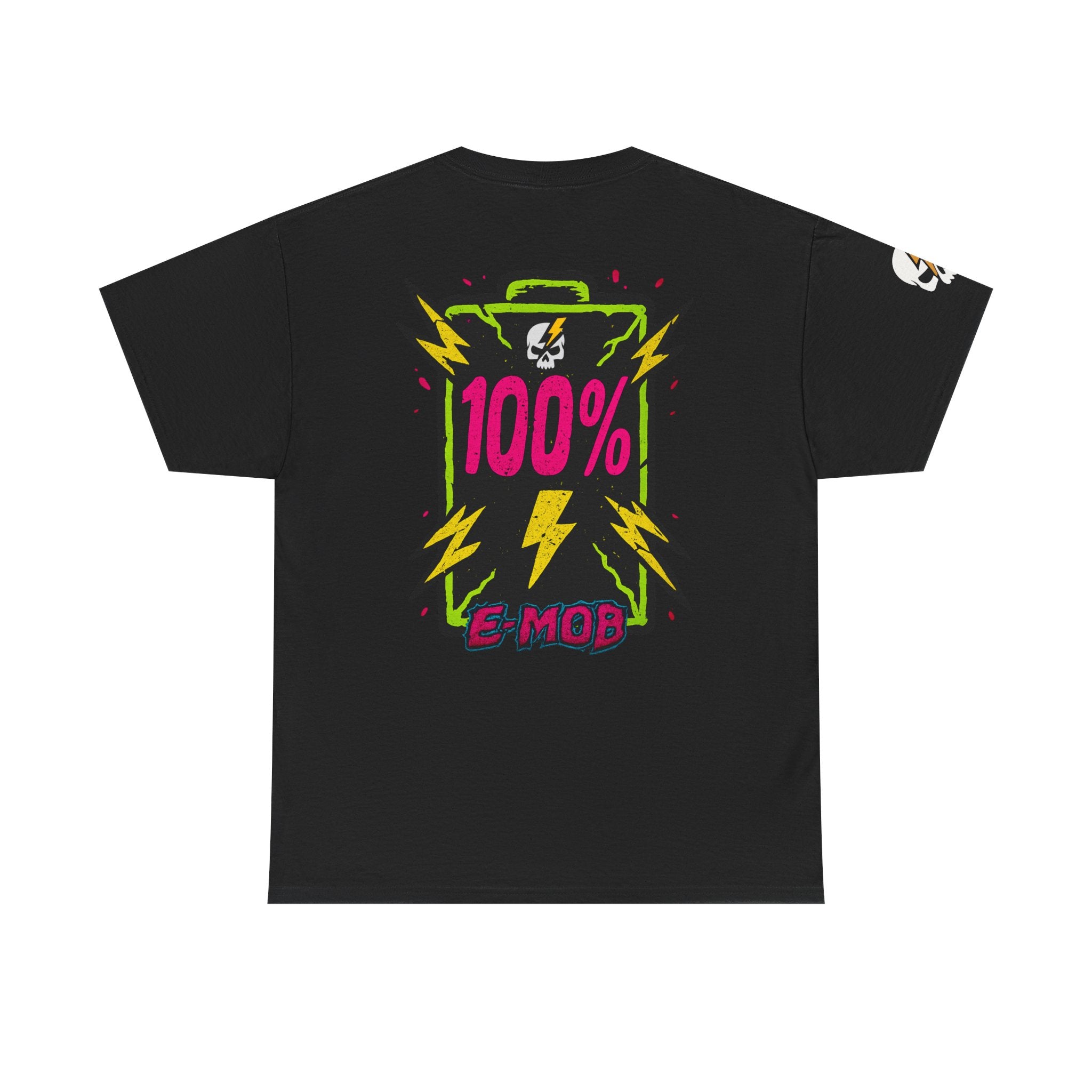 E-Mob Charged Tee — E-Bike Retro Neon Collection Graphic T-Shirt