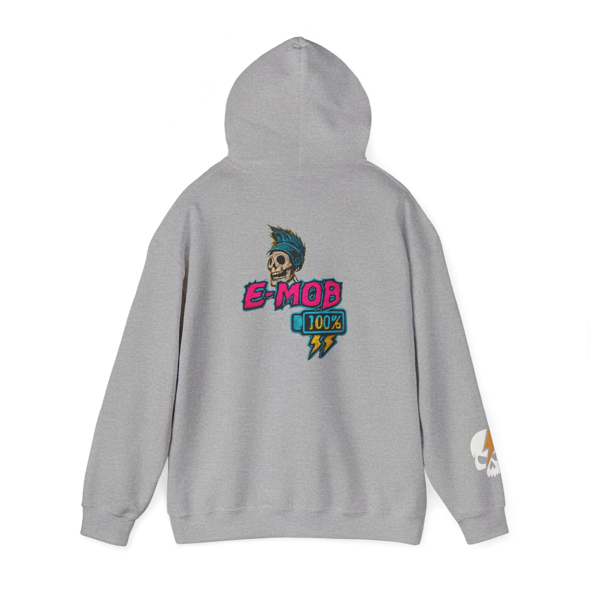 E-Mob 100% Hoodie - E-Bike Retro Neon Collection Hoodie