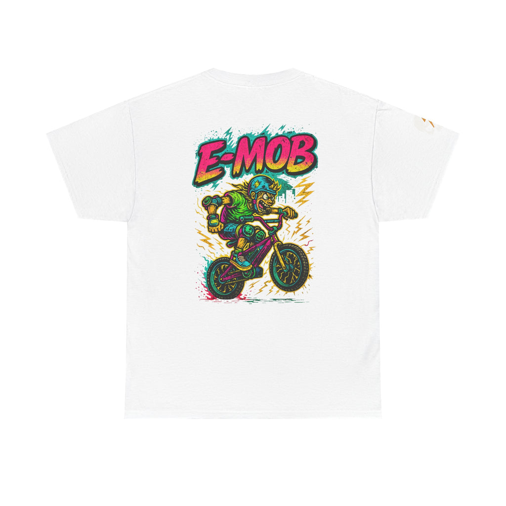 E-Mob Punk Tee — E-Bike Retro Neon Collection Graphic T-Shirt