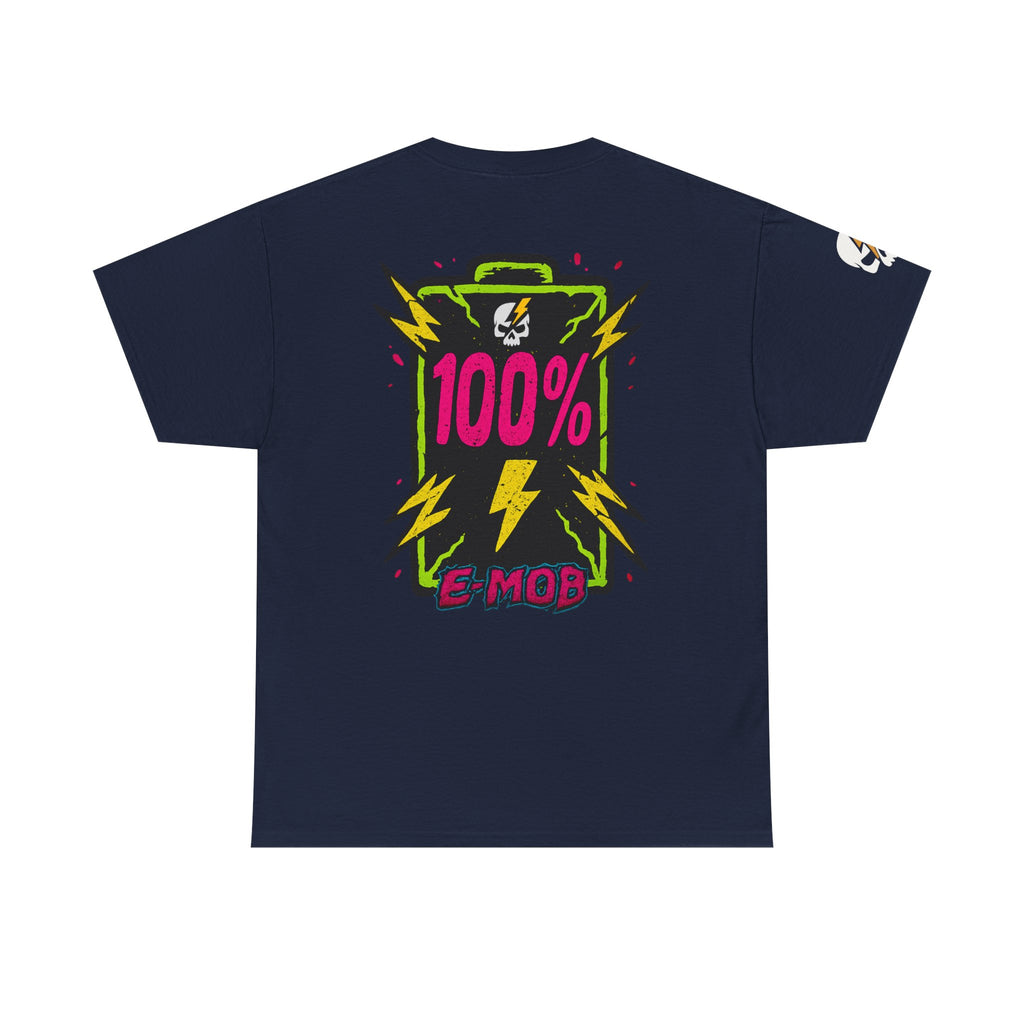 E-Mob Charged Tee — E-Bike Retro Neon Collection Graphic T-Shirt