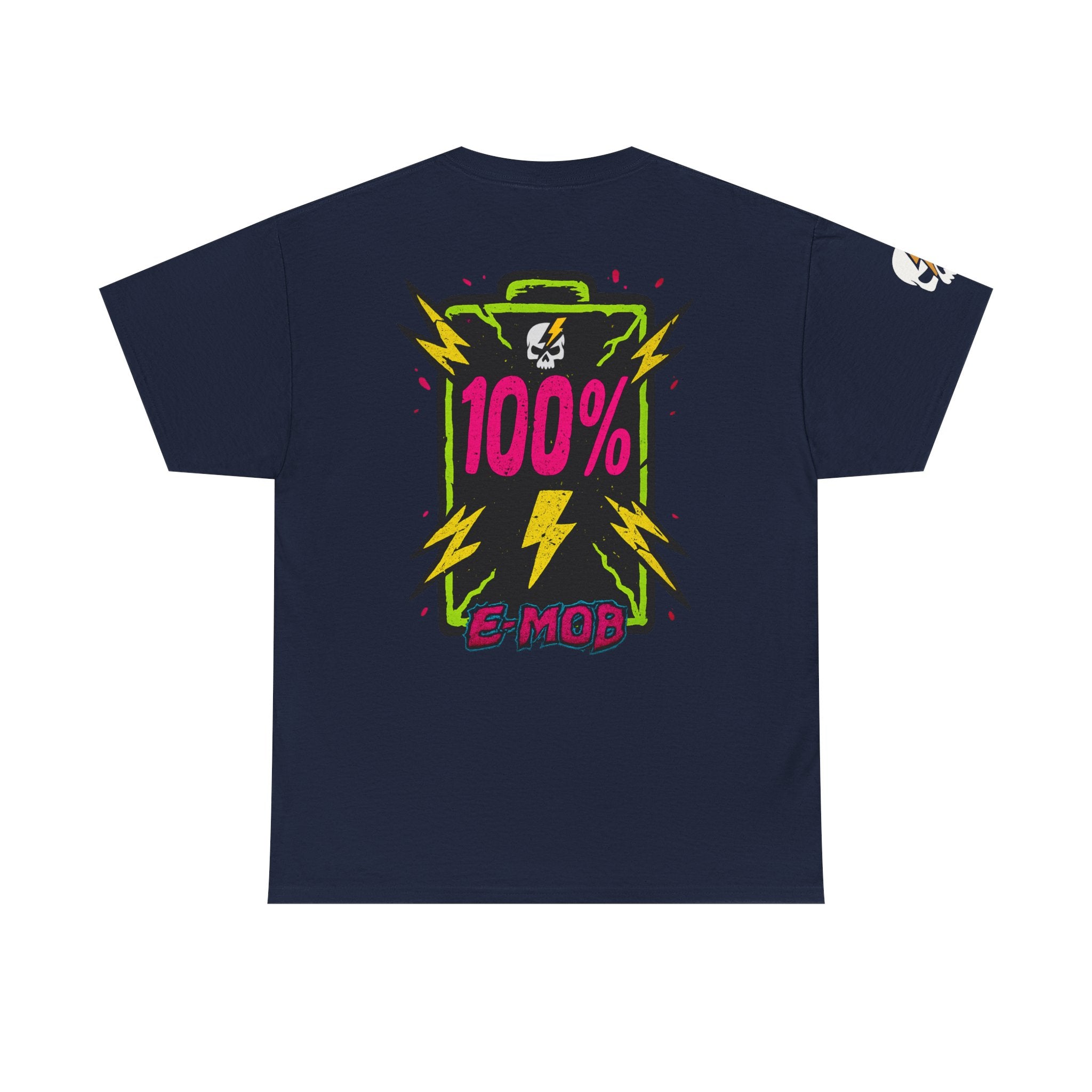 E-Mob Charged Tee — E-Bike Retro Neon Collection Graphic T-Shirt