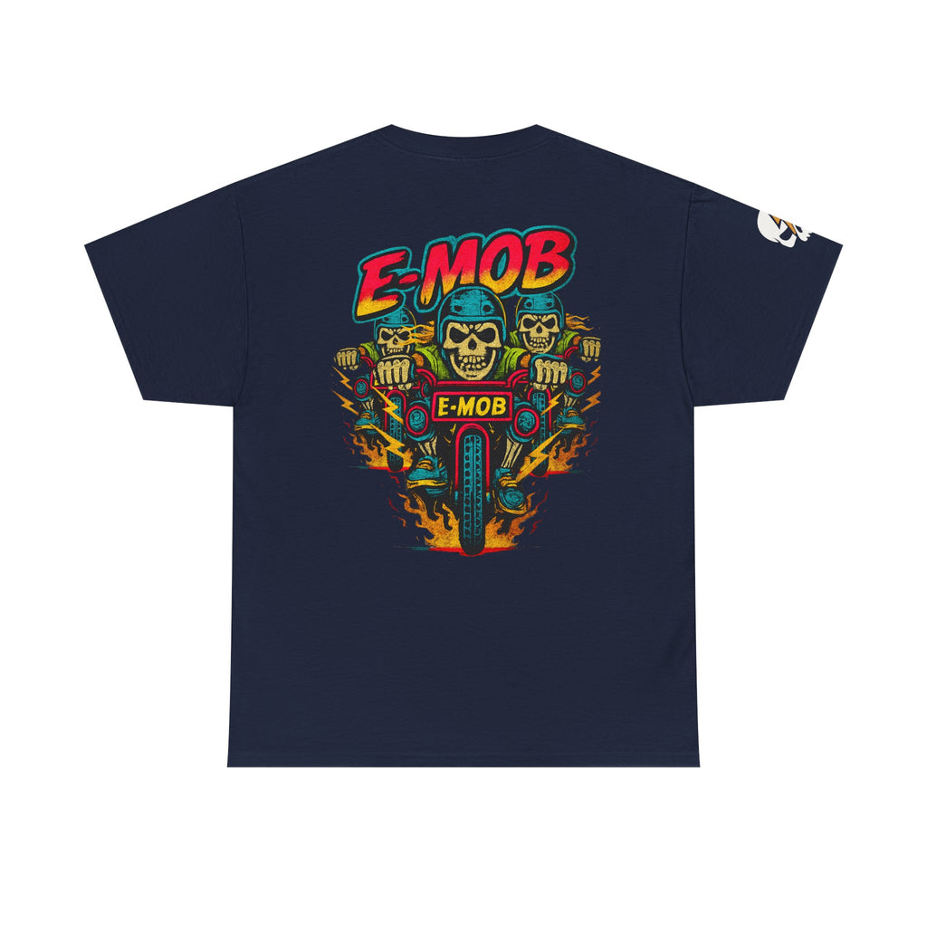 E-Mob Gang Tee — E-Bike Retro Neon Graphic T-Shirt