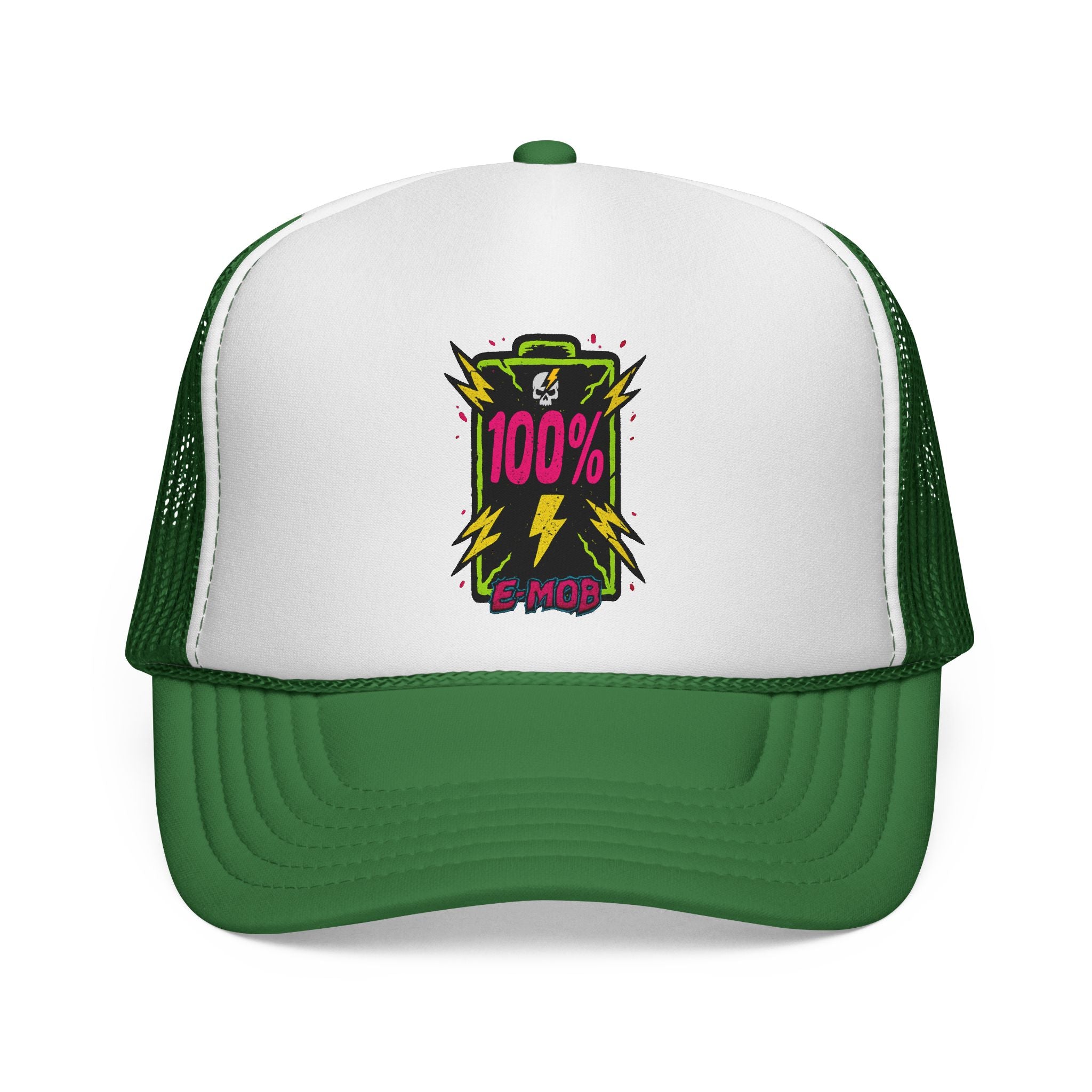 E-Mob Charged Cap - Retro Neon Collection Trucker Cap