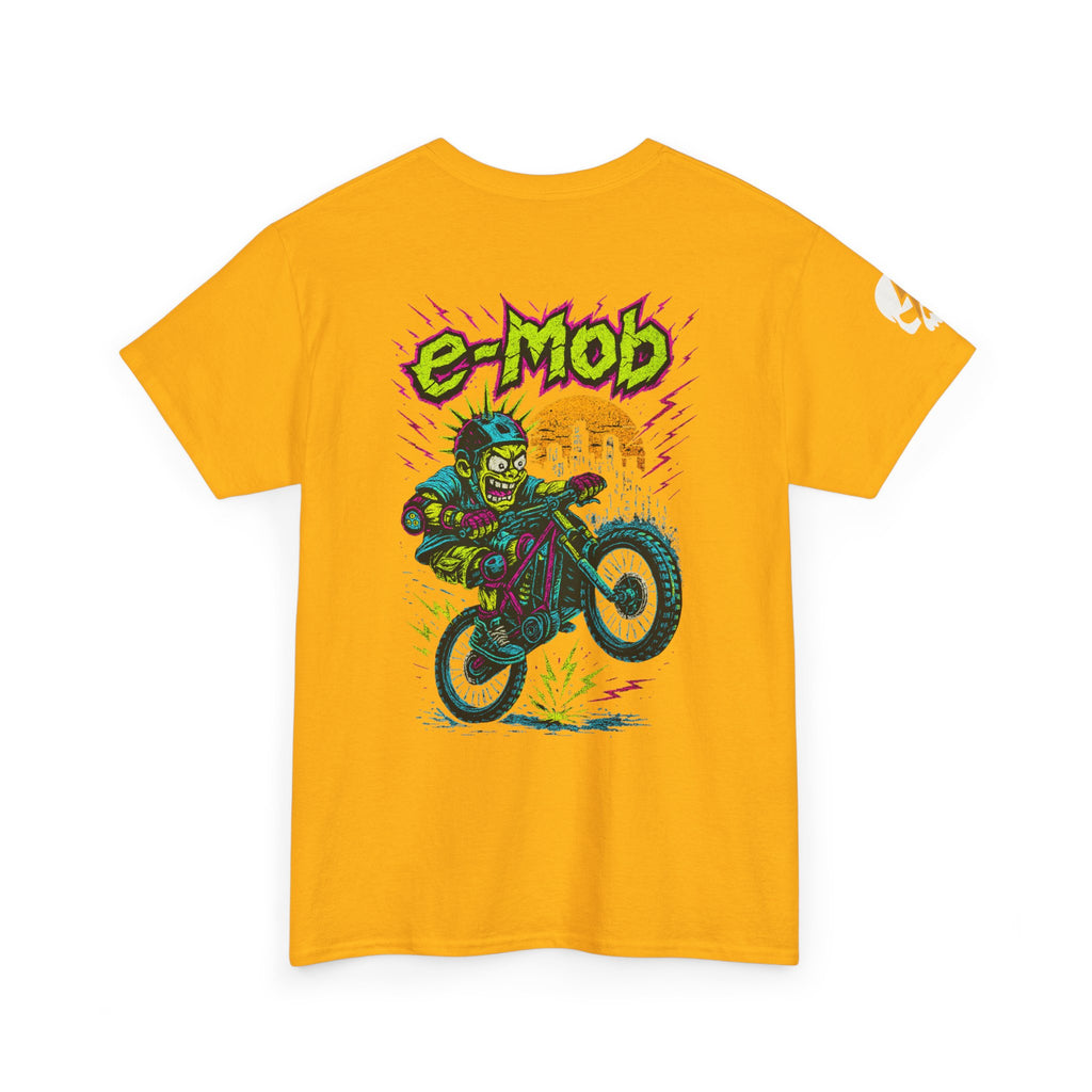 E-Mob Punk V2 Tee — E-Bike Retro Neon Graphic T-Shirt