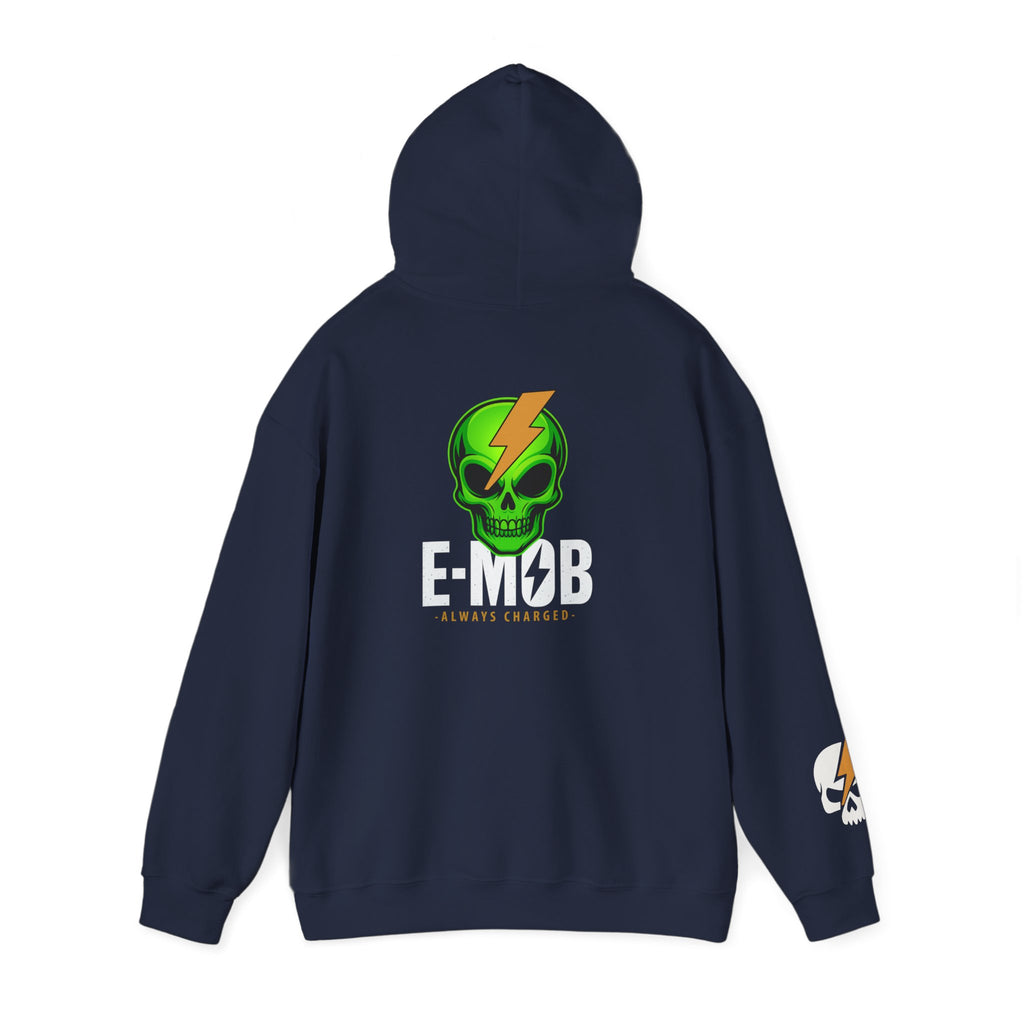 E-Mob Alien Skull Hoodie - E-Bike Core Collection Hoodie
