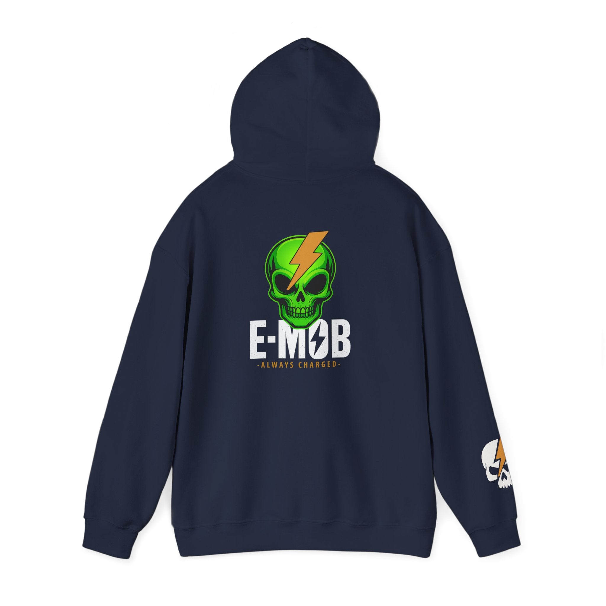 E-Mob Alien Skull Hoodie - E-Bike Core Collection Hoodie