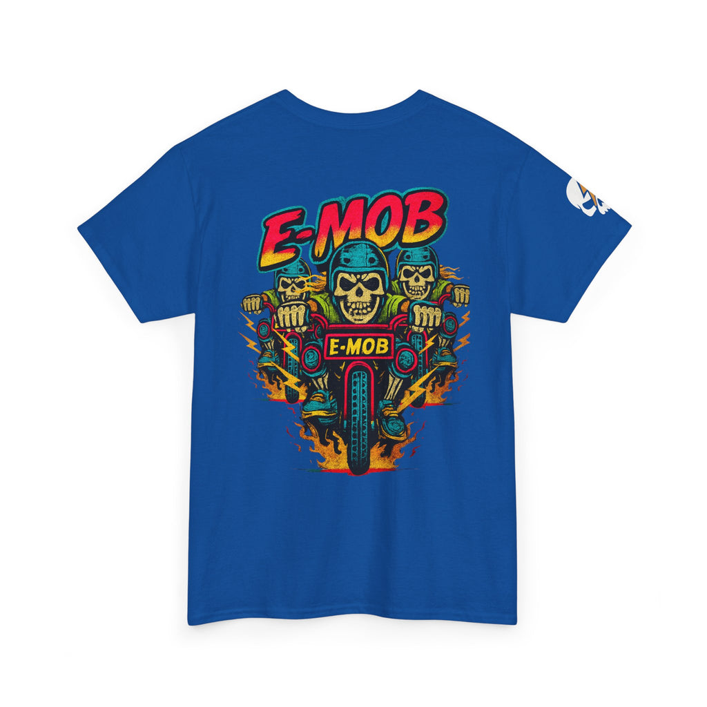 E-Mob Gang Tee — E-Bike Retro Neon Graphic T-Shirt
