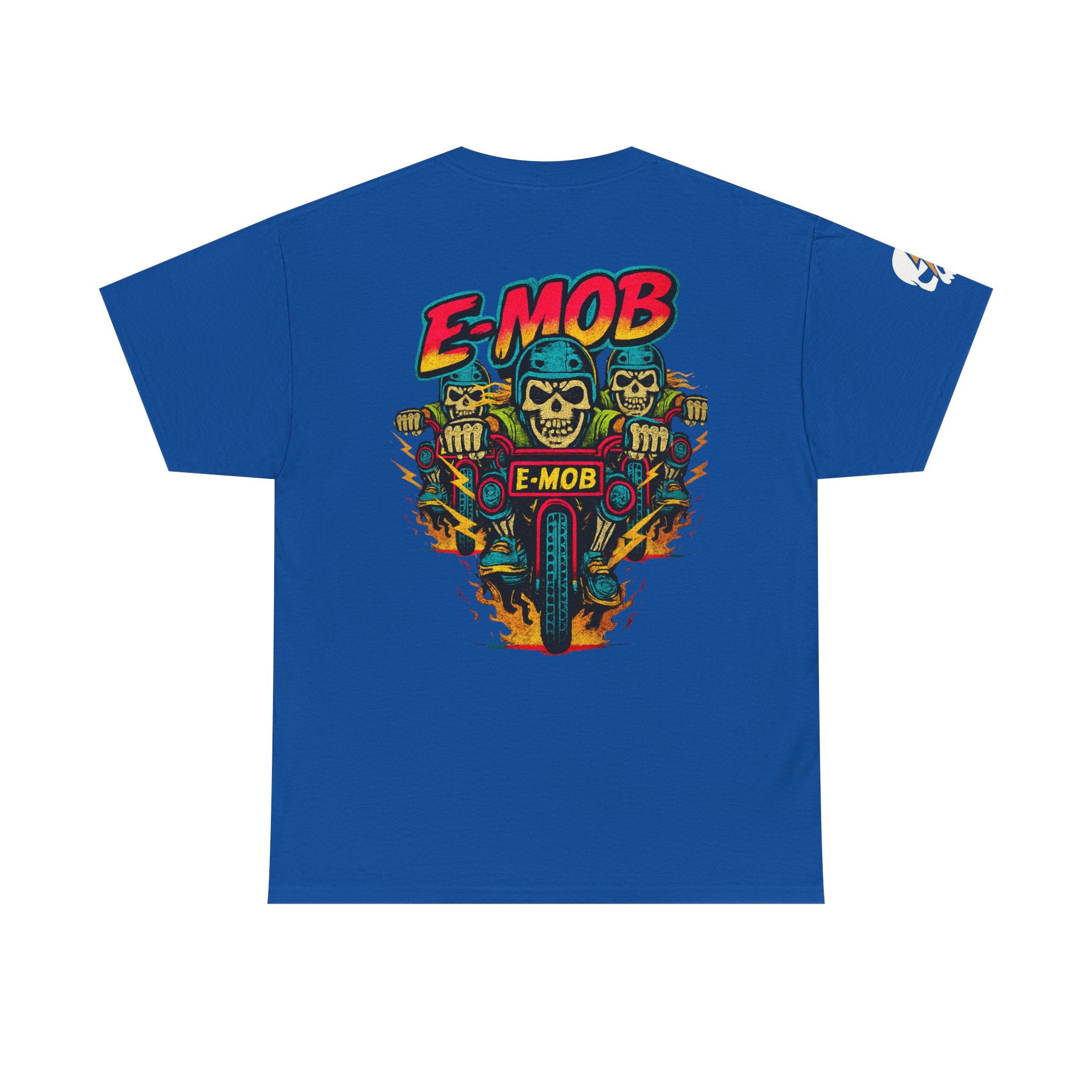 E-Mob Gang Tee — E-Bike Retro Neon Graphic T-Shirt