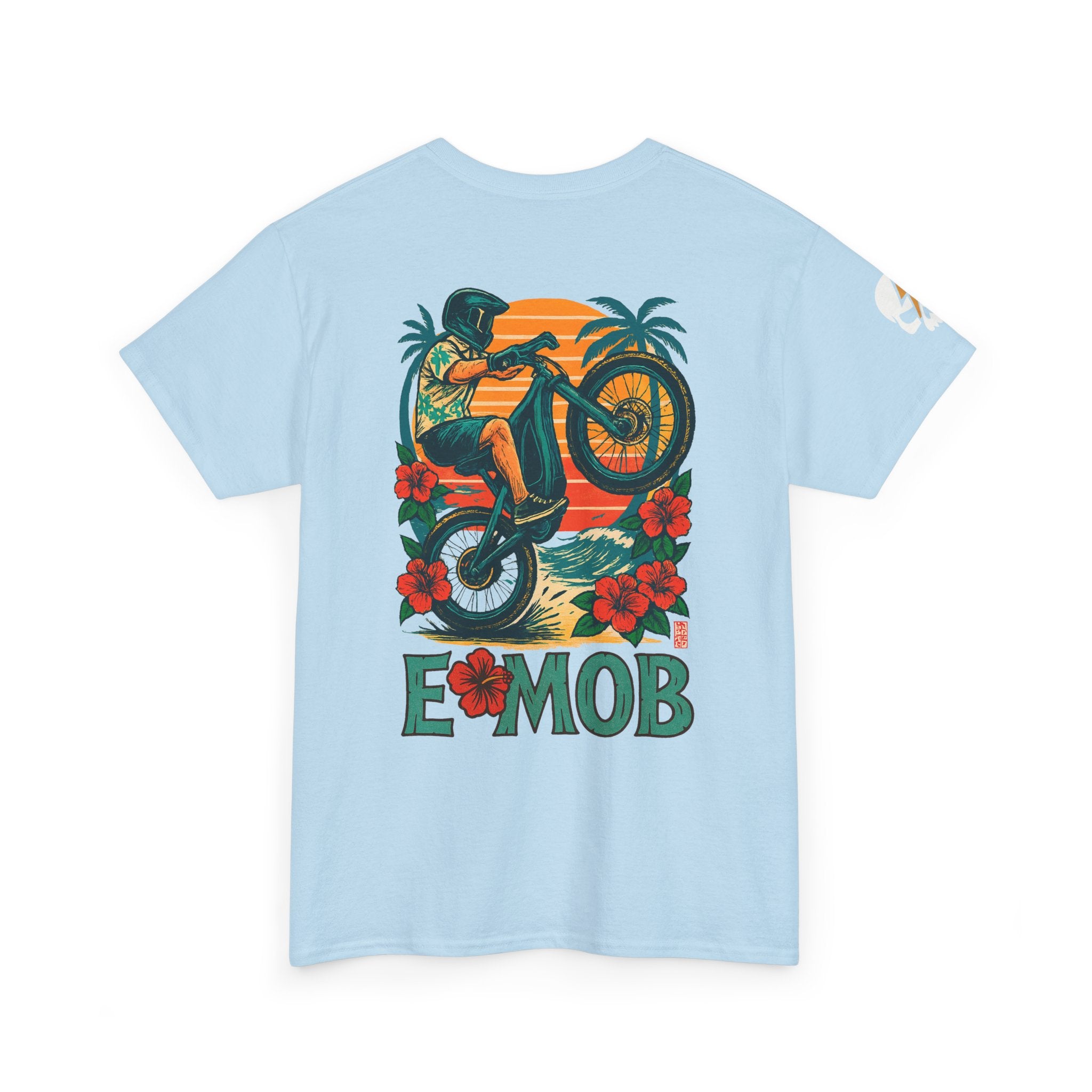 E-Mob Aloha Tee — Passport Collection E-Bike Graphic T-Shirt