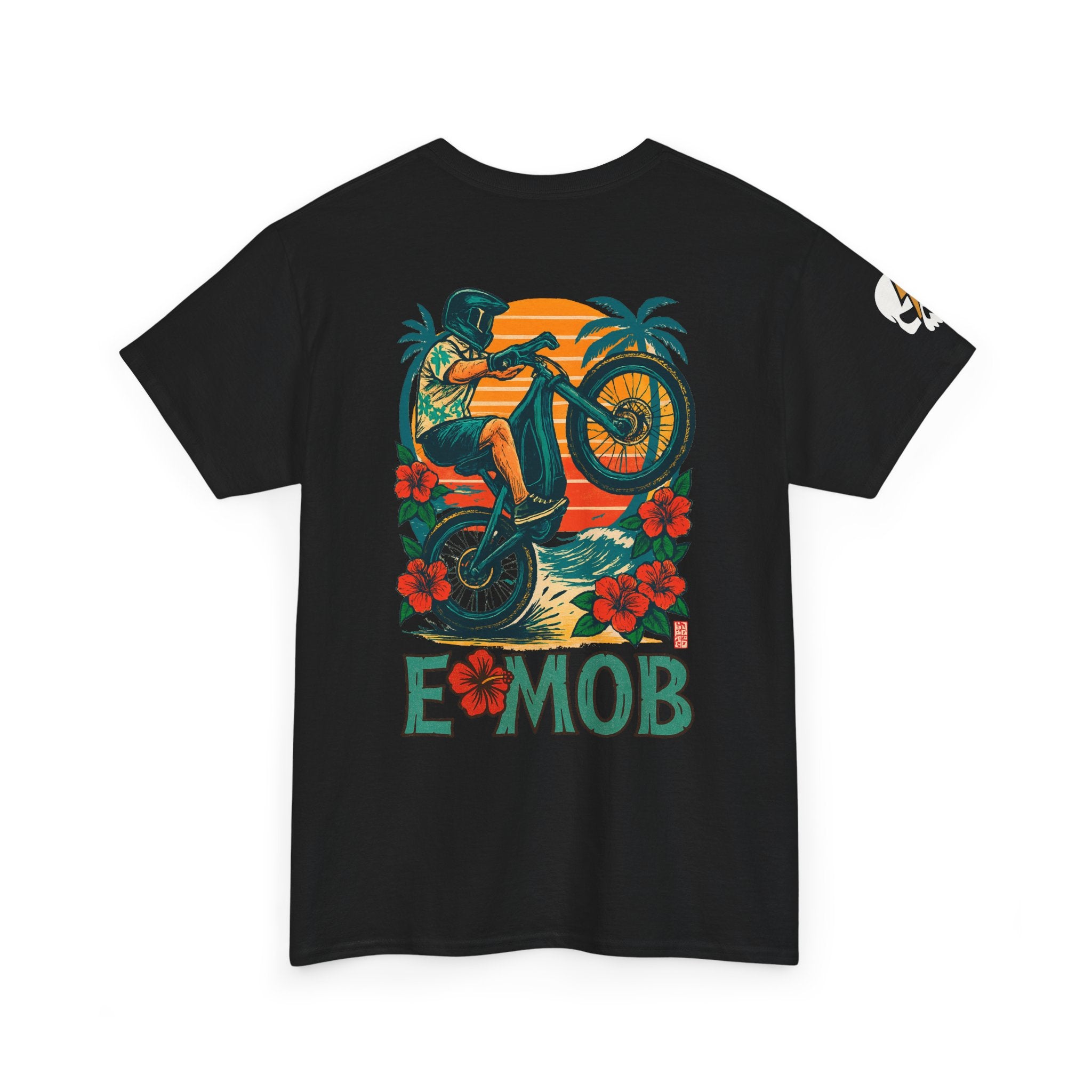 E-Mob Aloha Tee — Passport Collection E-Bike Graphic T-Shirt