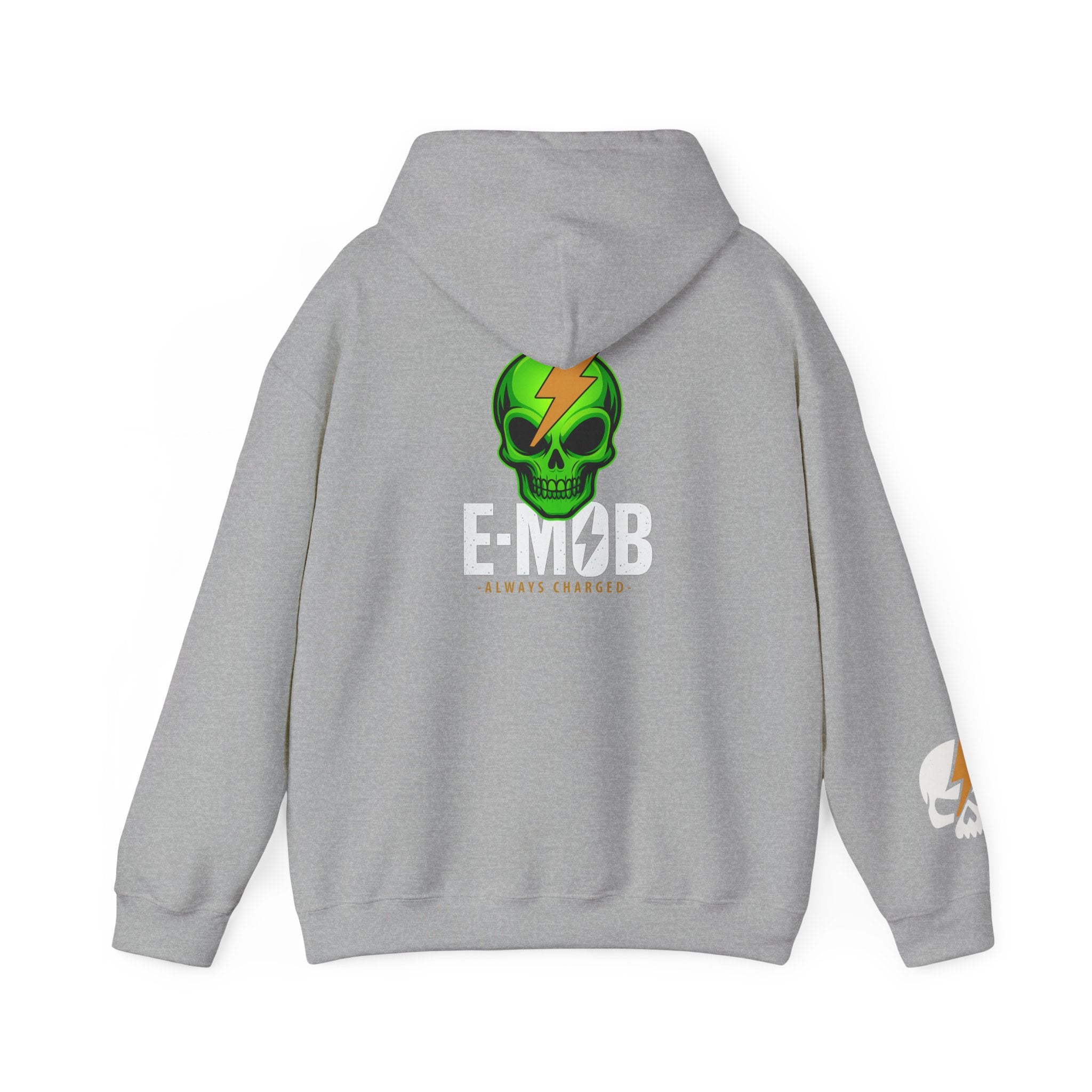 E-Mob Alien Skull Hoodie - E-Bike Core Collection Hoodie