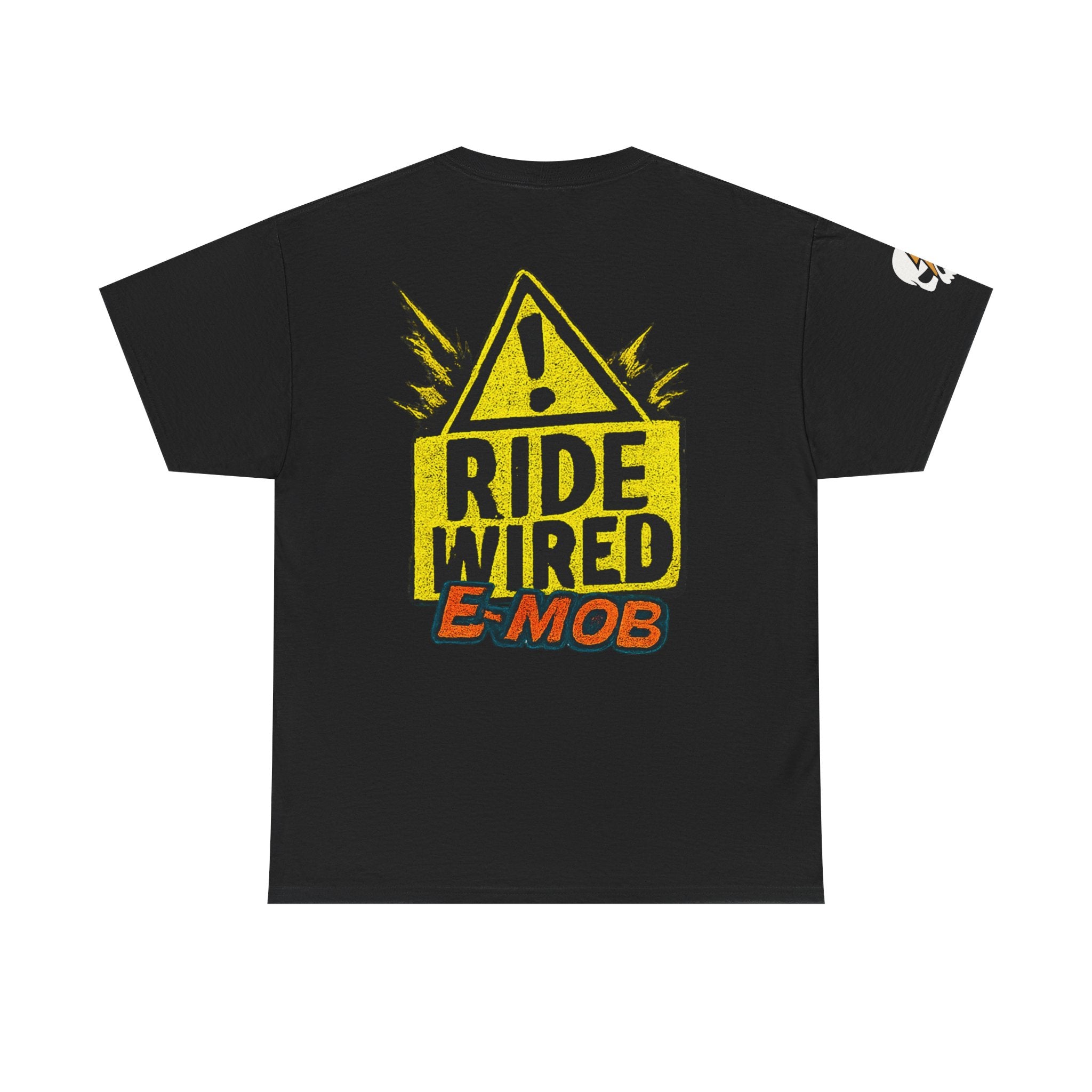 E-Mob Ride Wired Tee — E-Bike Retro Neon Collection Graphic T-Shirt