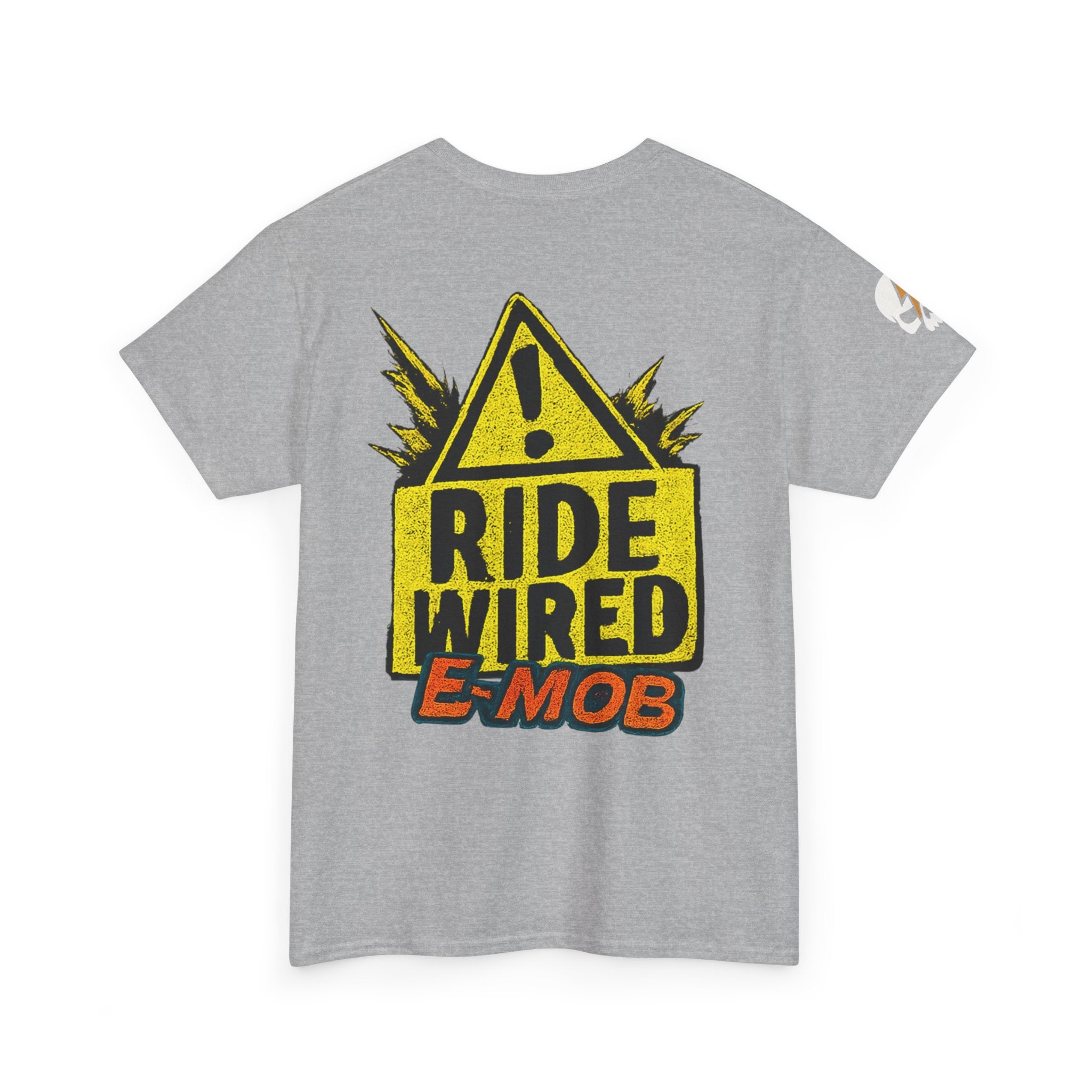 E-Mob Ride Wired Tee — E-Bike Retro Neon Collection Graphic T-Shirt