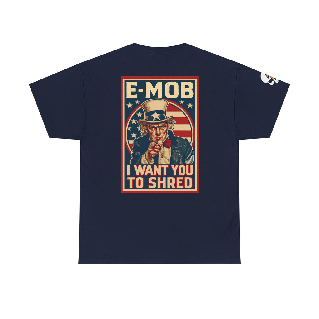 E-Mob Want You Tee — E-Bike Passport Collection Graphic T-Shirt
