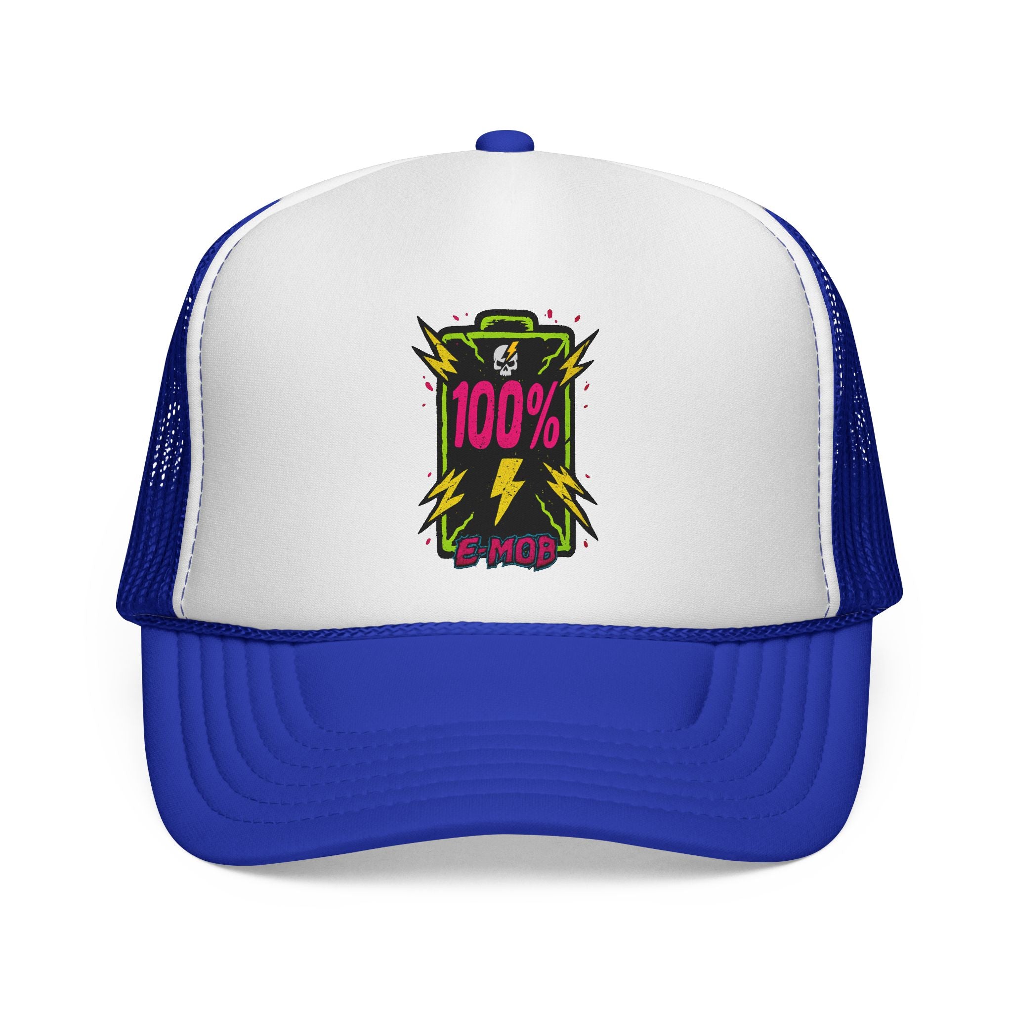 E-Mob Charged Cap - Retro Neon Collection Trucker Cap