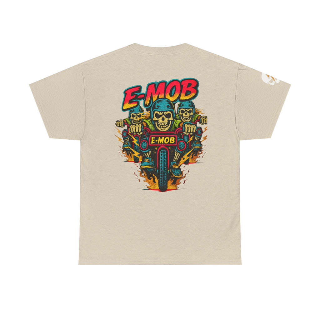 E-Mob Gang Tee — E-Bike Retro Neon Graphic T-Shirt