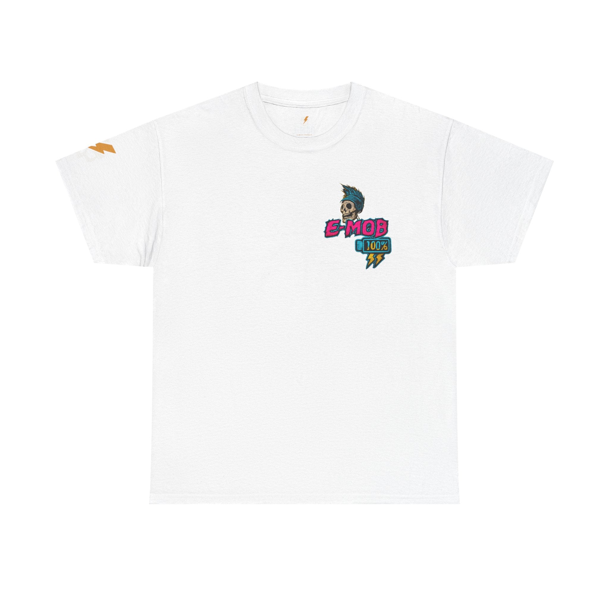 E-Mob Punk V2 Tee — E-Bike Retro Neon Graphic T-Shirt