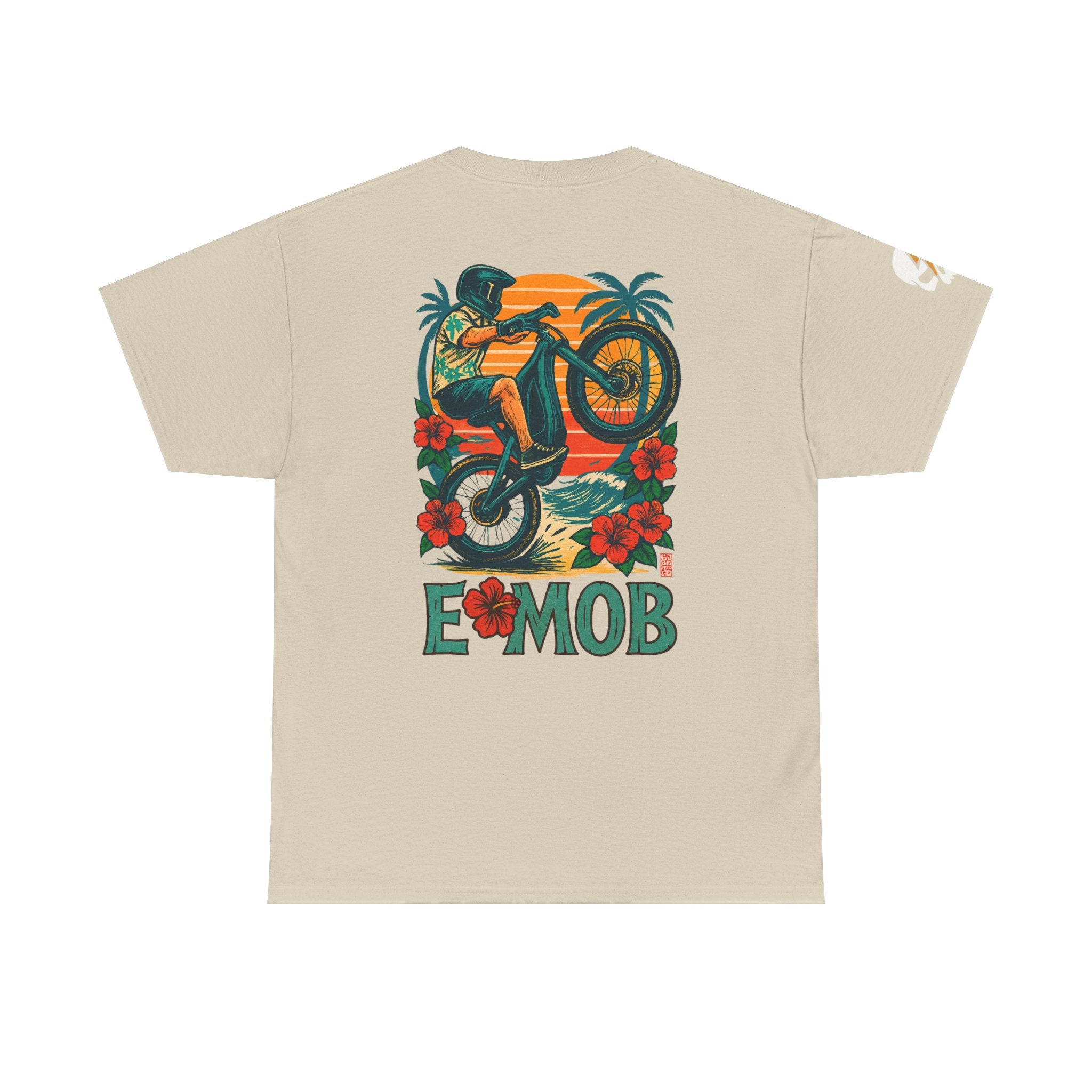 E-Mob Aloha Tee — Passport Collection E-Bike Graphic T-Shirt
