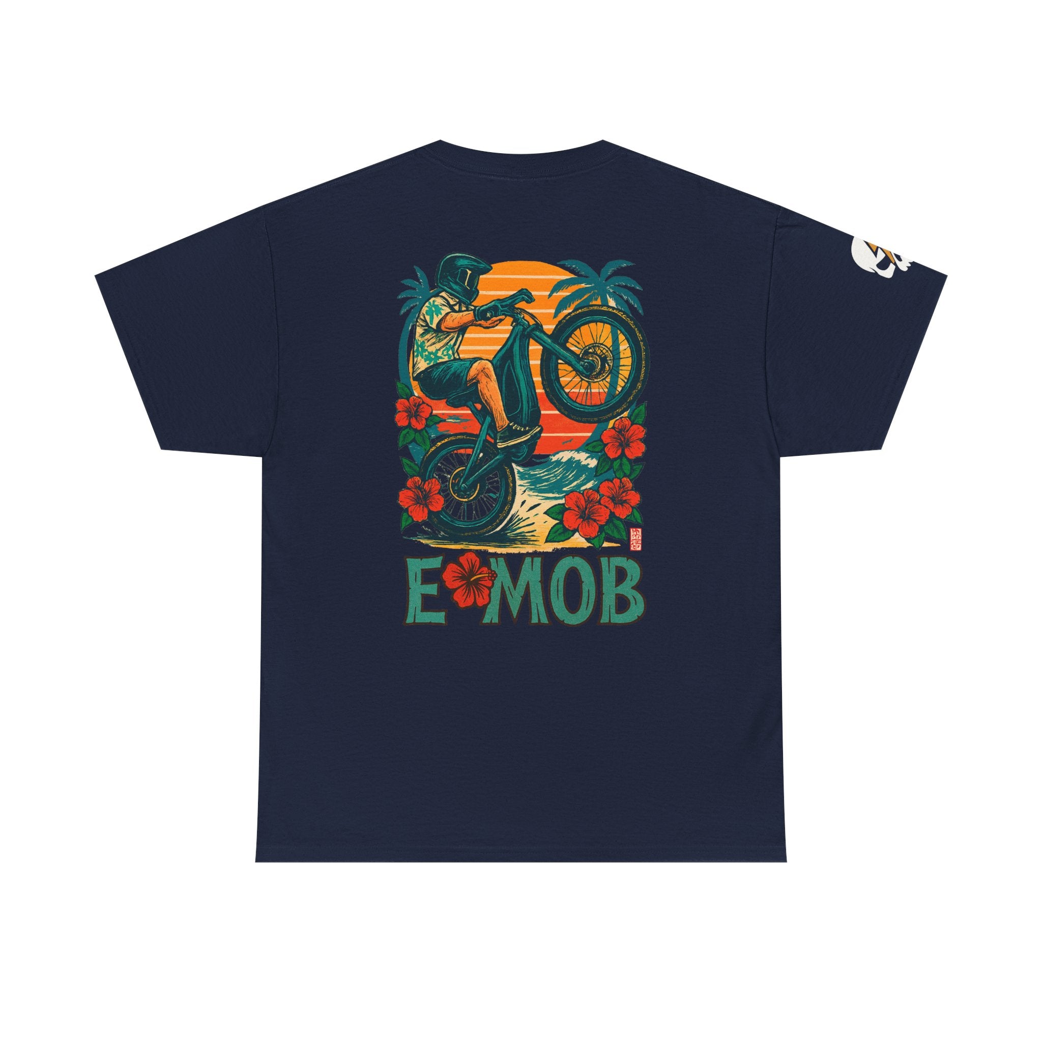 E-Mob Aloha Tee — Passport Collection E-Bike Graphic T-Shirt