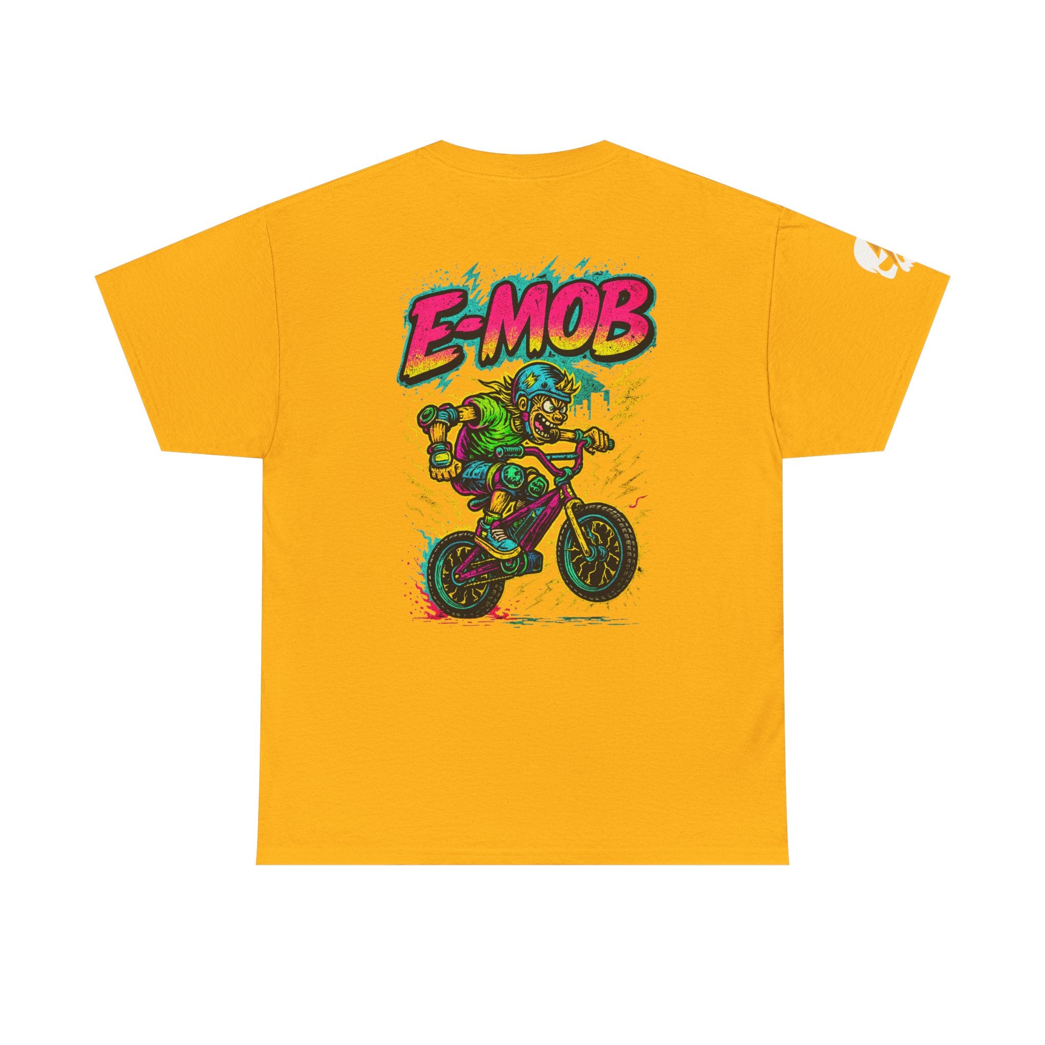 E-Mob Punk Tee — E-Bike Retro Neon Collection Graphic T-Shirt