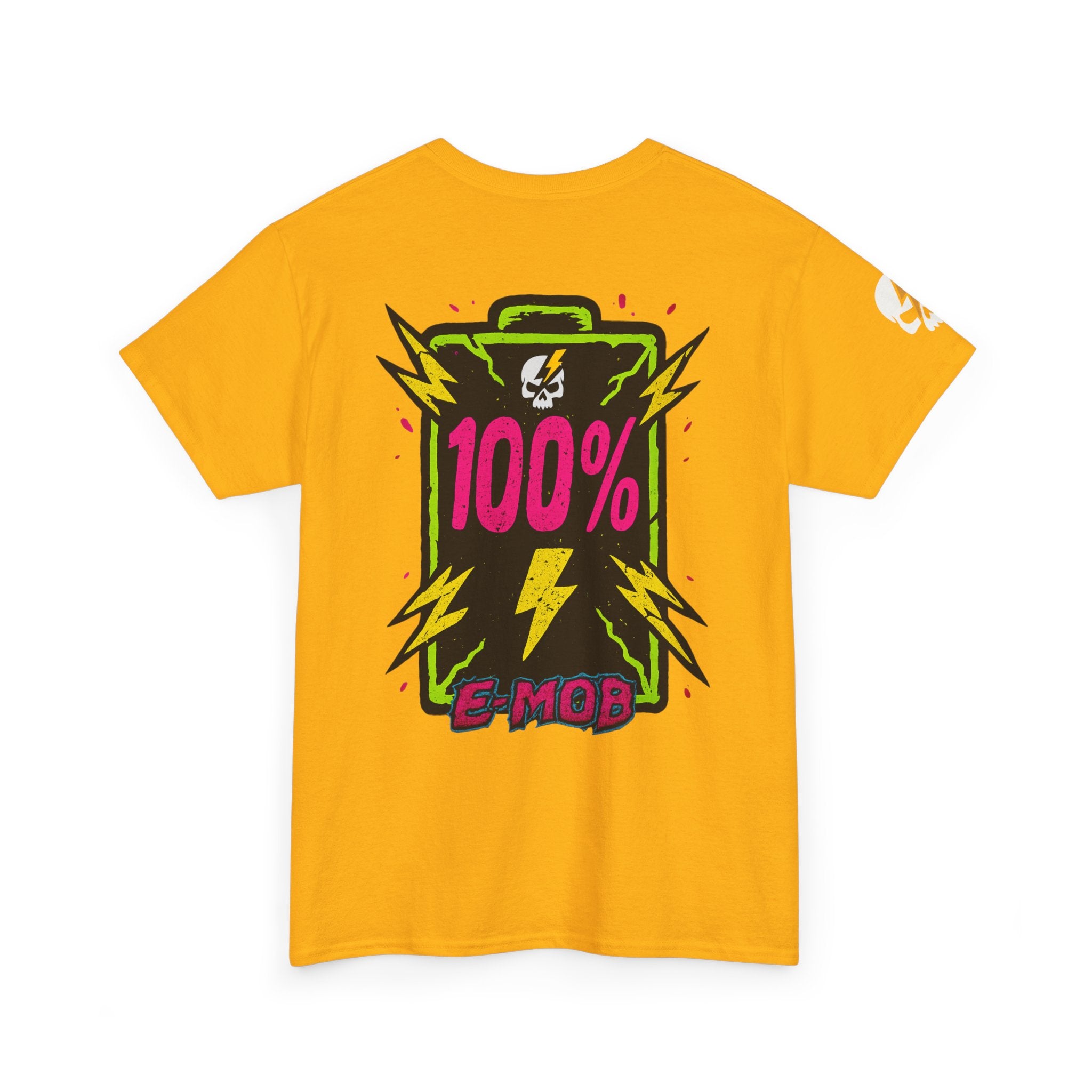 E-Mob Charged Tee — E-Bike Retro Neon Collection Graphic T-Shirt