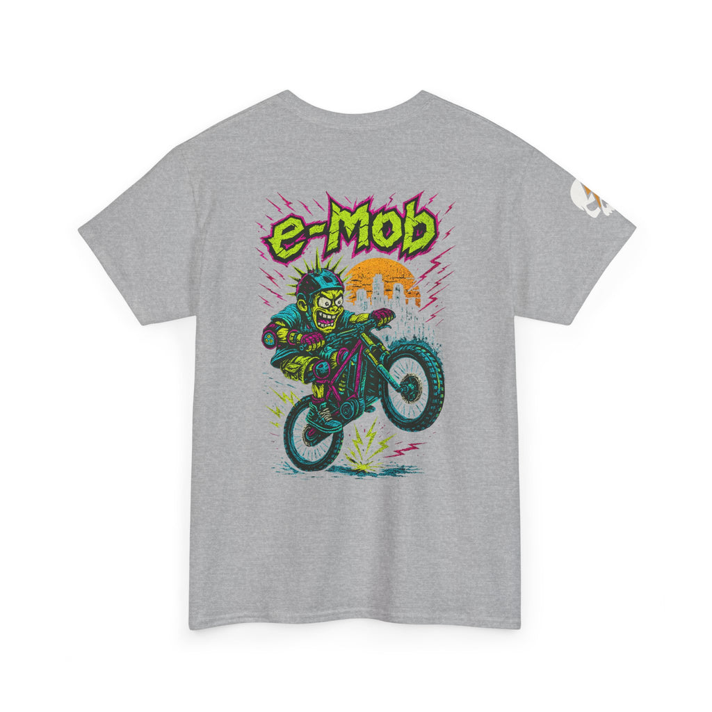 E-Mob Punk V2 Tee — E-Bike Retro Neon Graphic T-Shirt