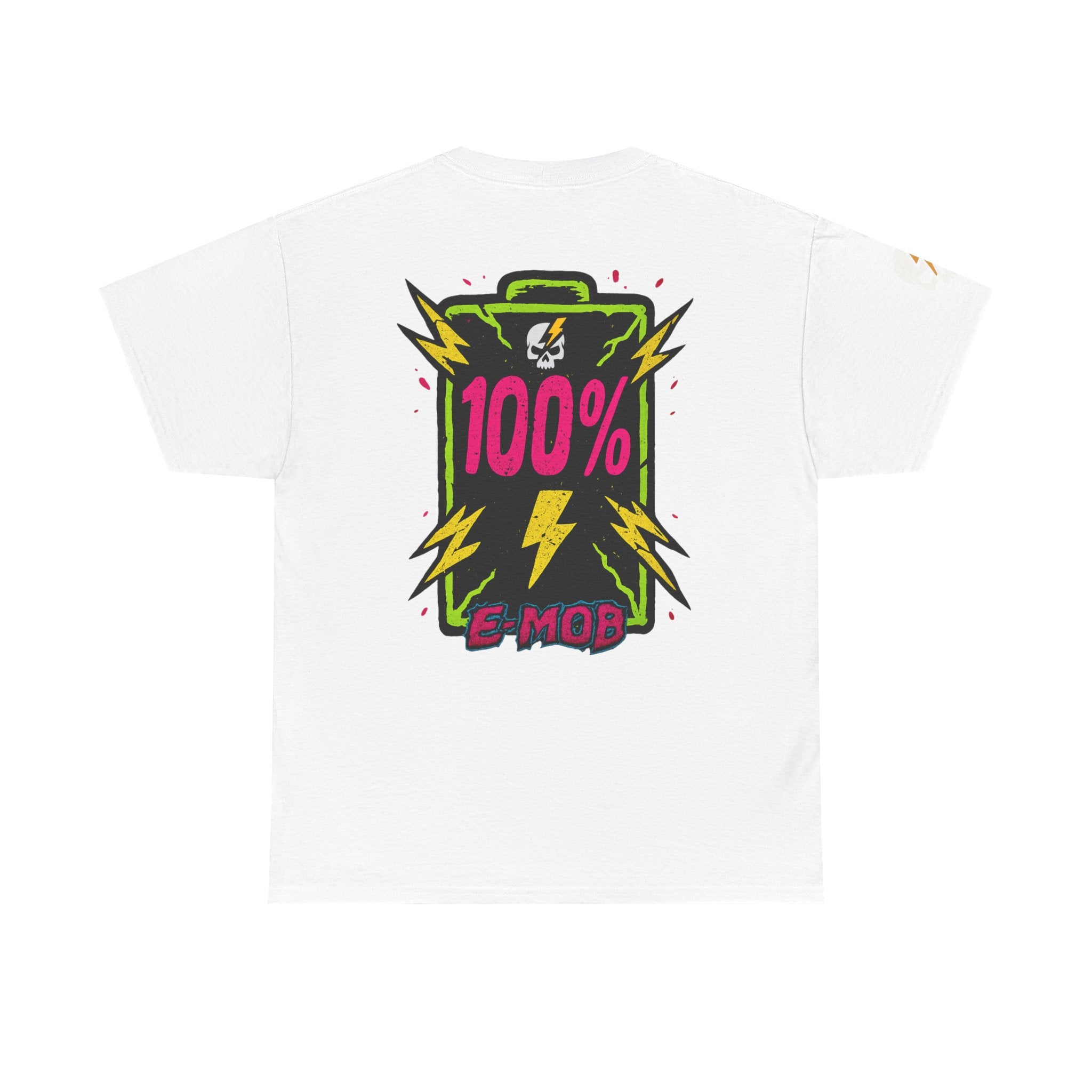 E-Mob Charged Tee — E-Bike Retro Neon Collection Graphic T-Shirt