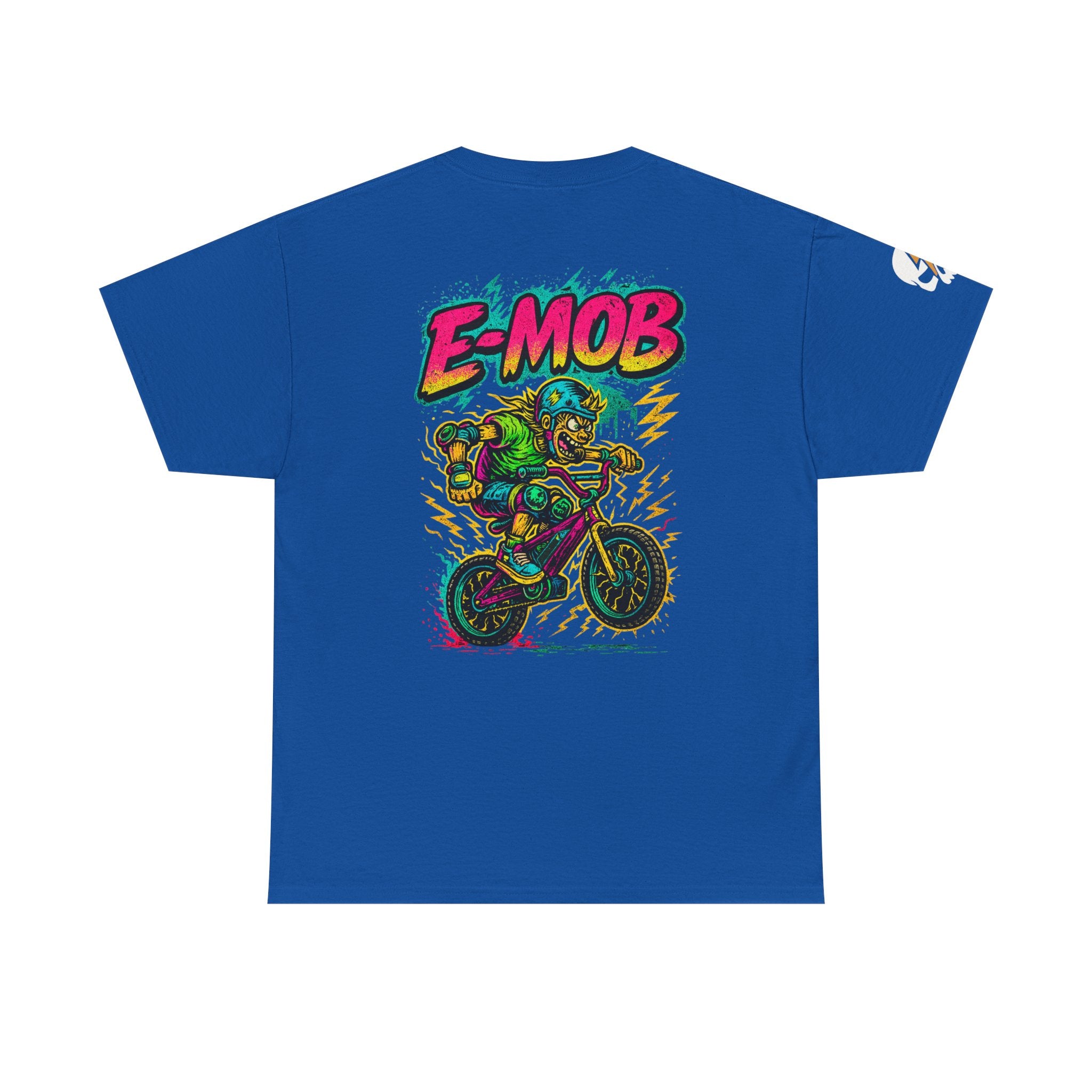 E-Mob Punk Tee — E-Bike Retro Neon Collection Graphic T-Shirt