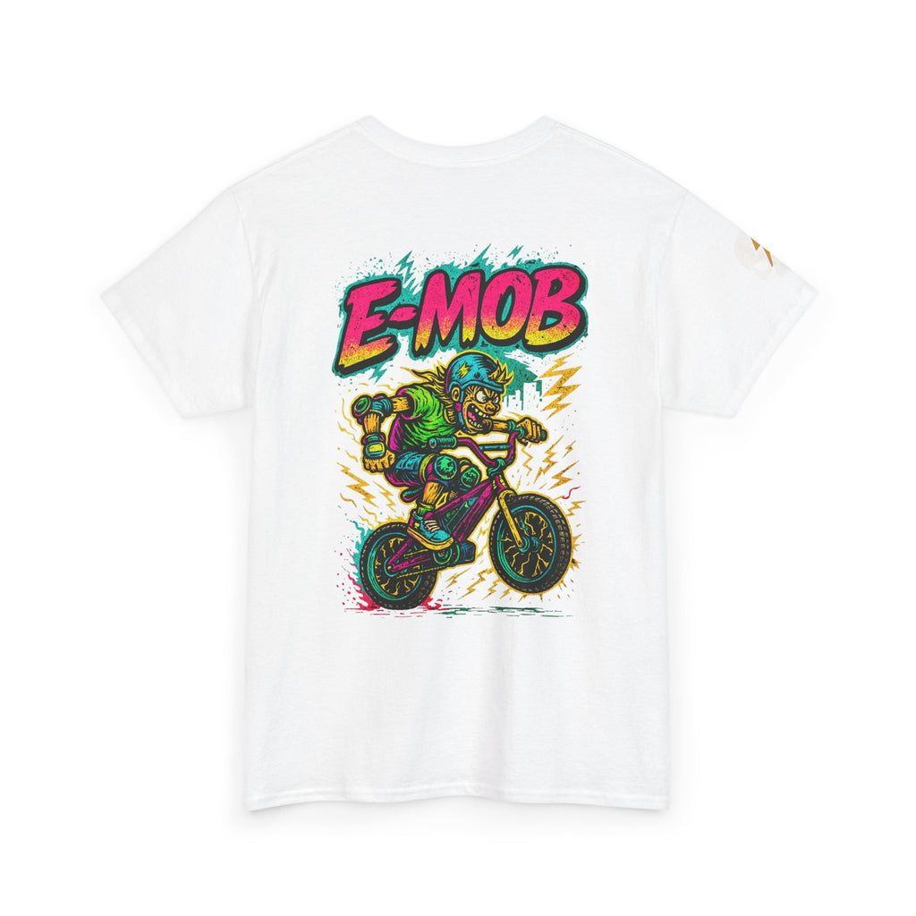 E-Mob Punk Tee — E-Bike Retro Neon Collection Graphic T-Shirt