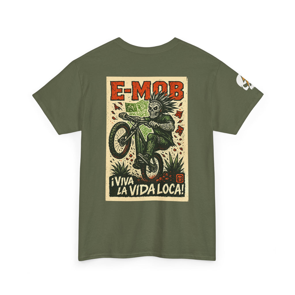 E-Mob La Vida Loca Tee — E-Bike Passport Collection Graphic T-Shirt