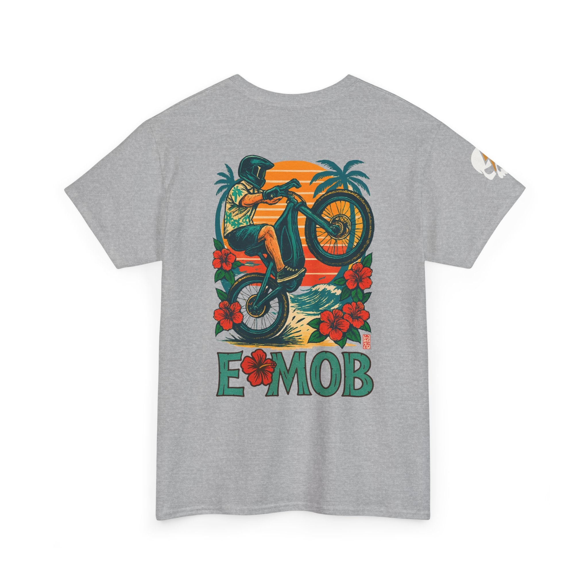 E-Mob Aloha Tee — Passport Collection E-Bike Graphic T-Shirt