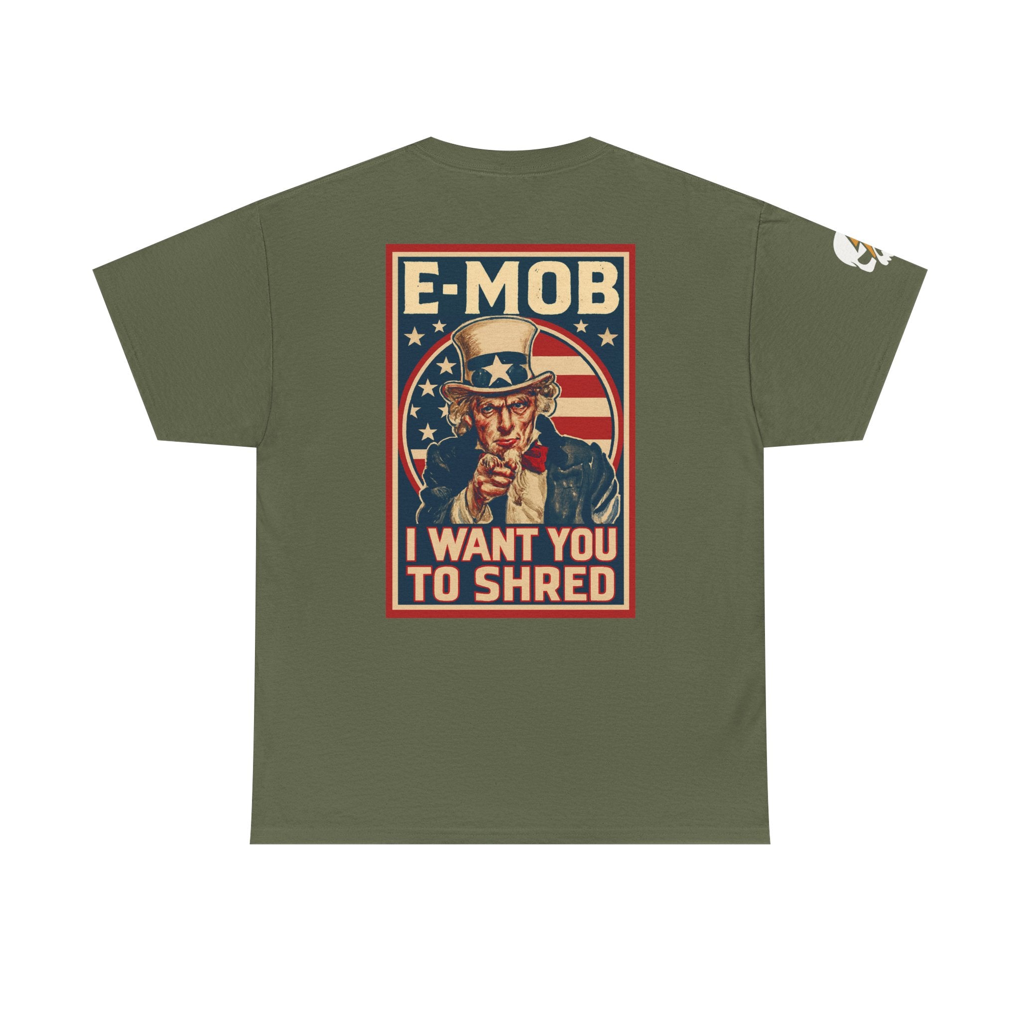 E-Mob Want You Tee — E-Bike Passport Collection Graphic T-Shirt